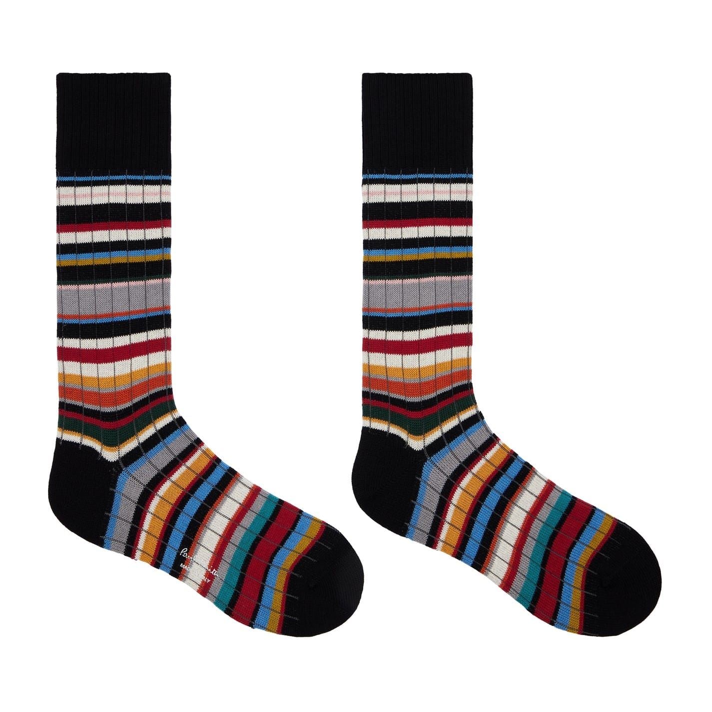 Paul Smith Signature Stripe Crew Long Socks