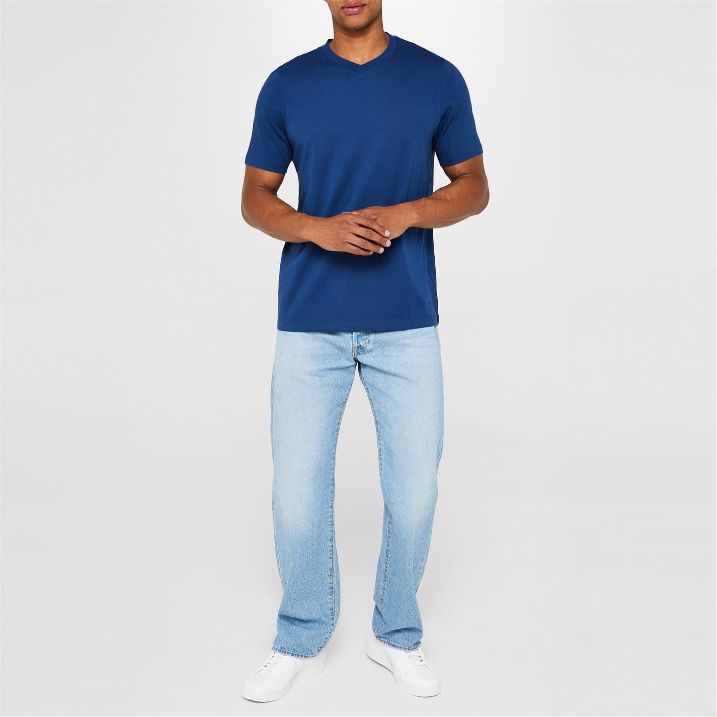 Donnay Mens Three Pack V Neck T-Shirt