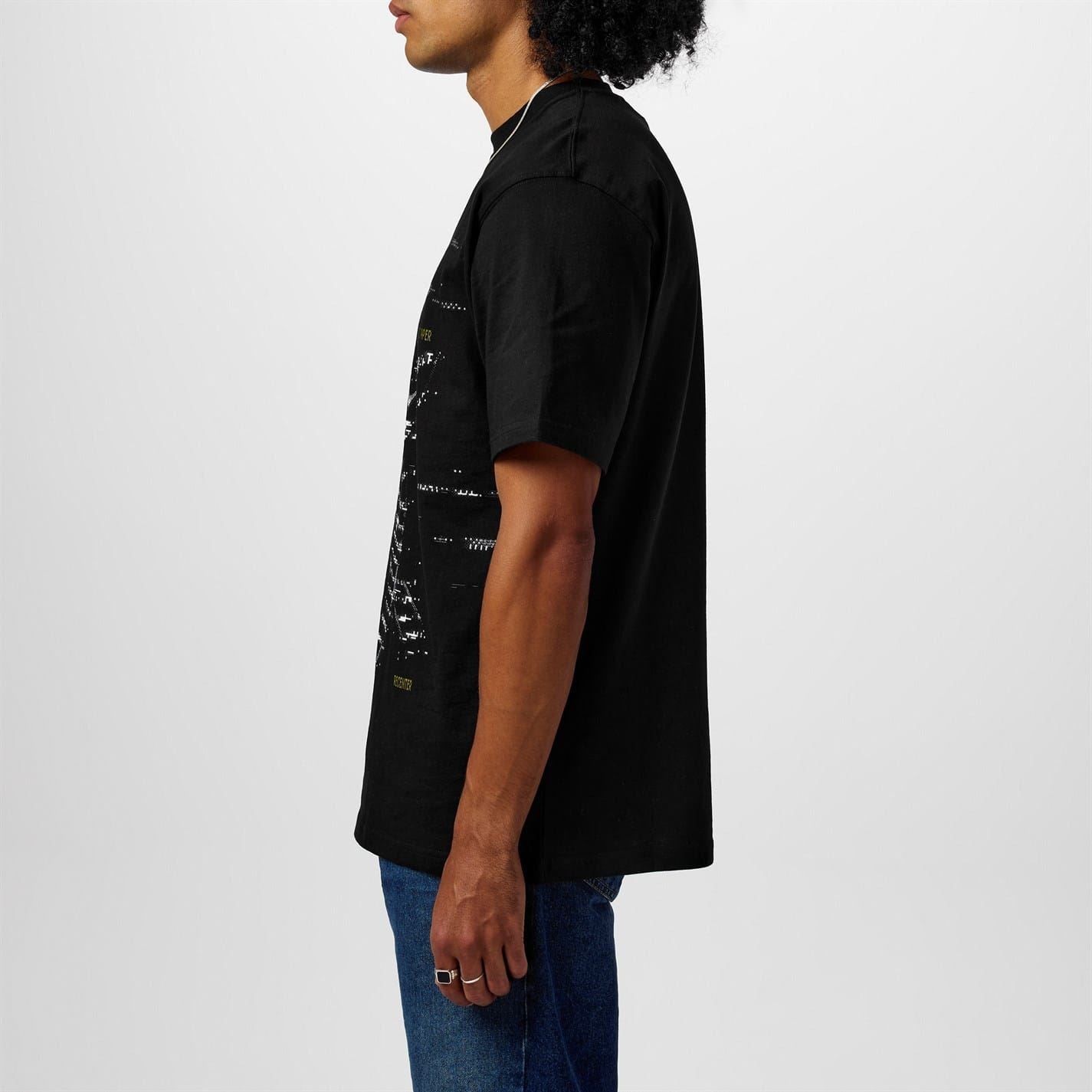 Daily Paper Paper Rewind Hooded Lettering Sweatshirt