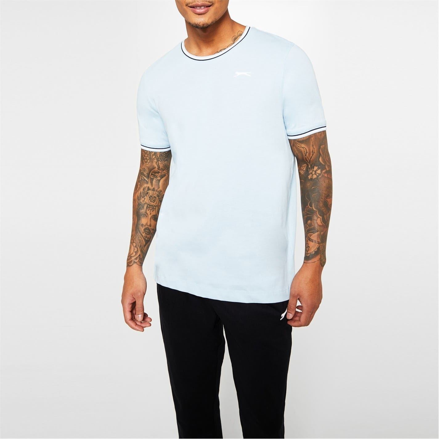 Slazenger Mens Tipped T-Shirt
