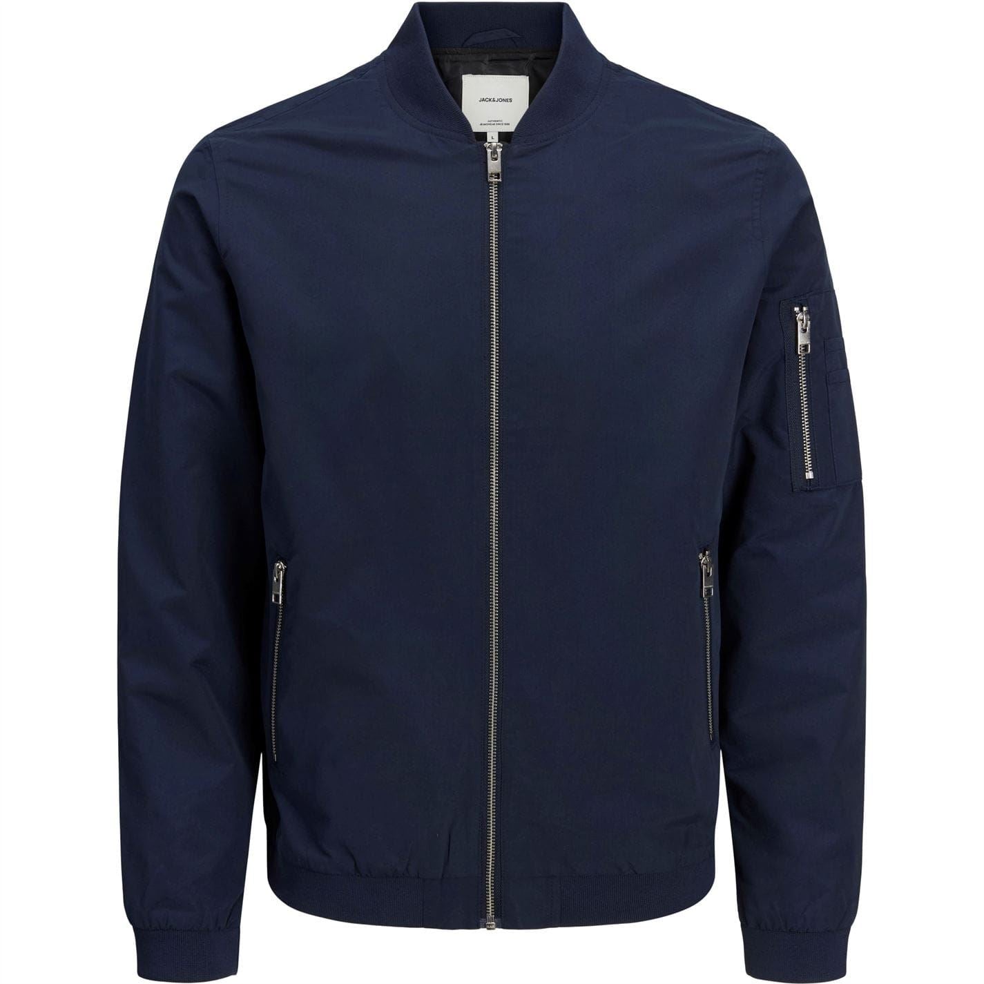 Jack and Jones Mens Rush Bomber Jacket