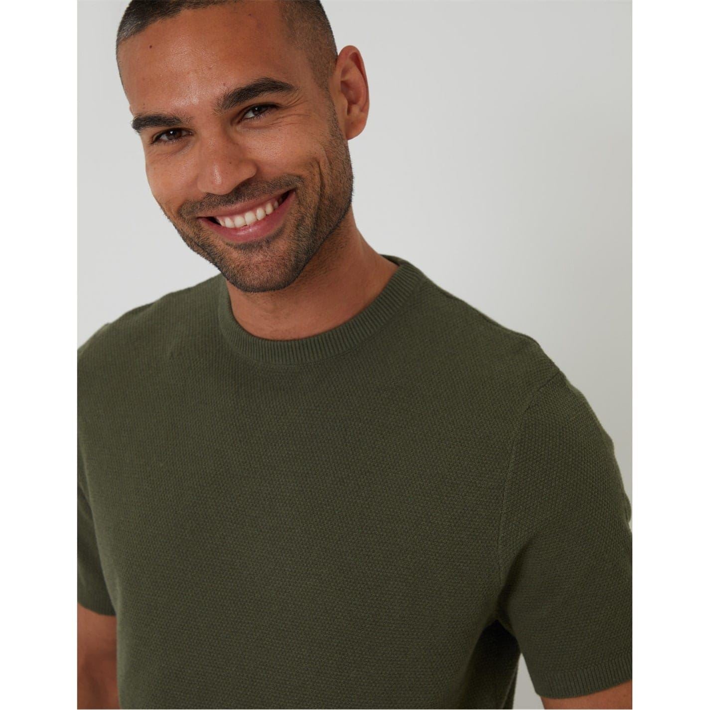 Threadbare Crew Neck Short Sleeve Regular Fit T-Shirt