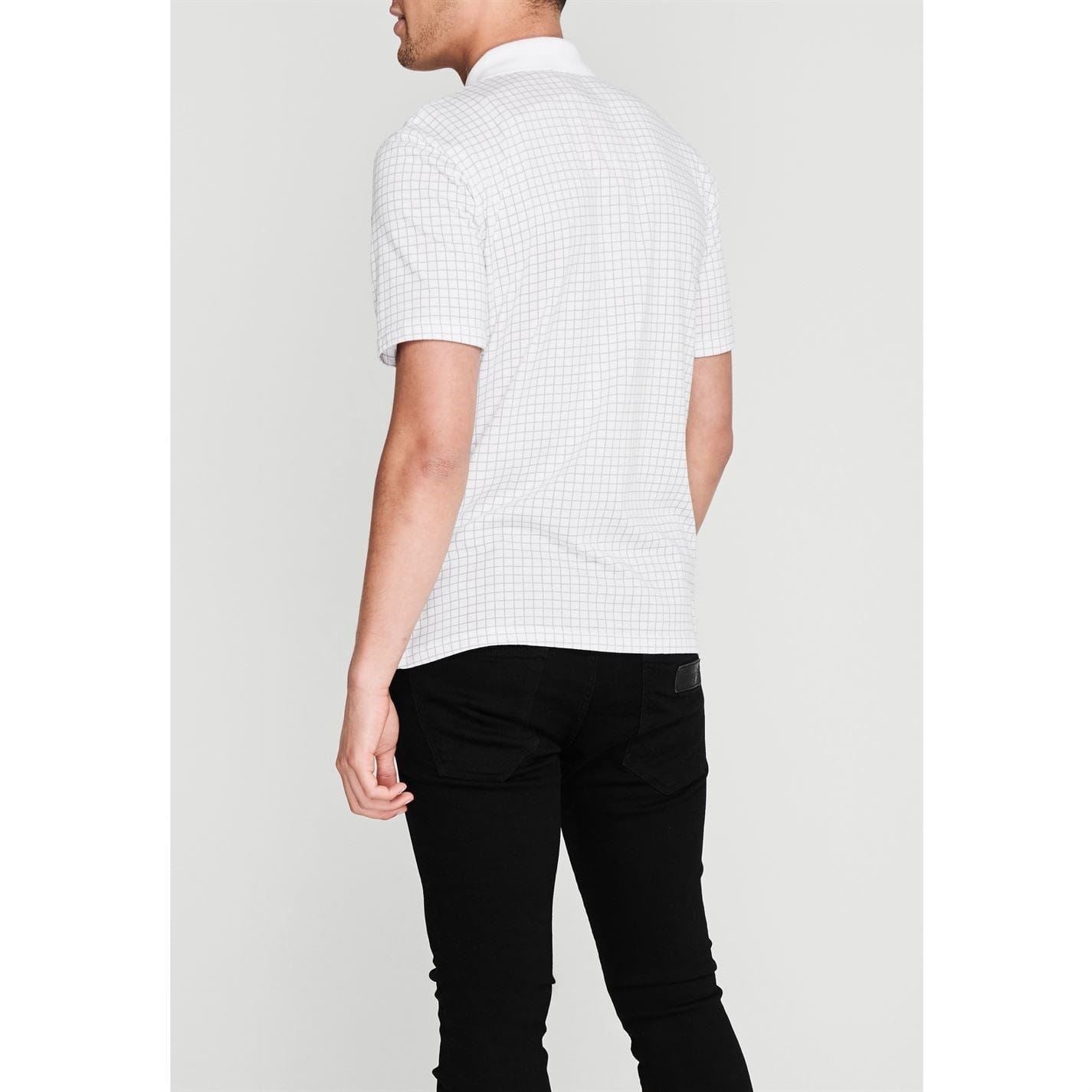 Slazenger Mens Check Golf Polo