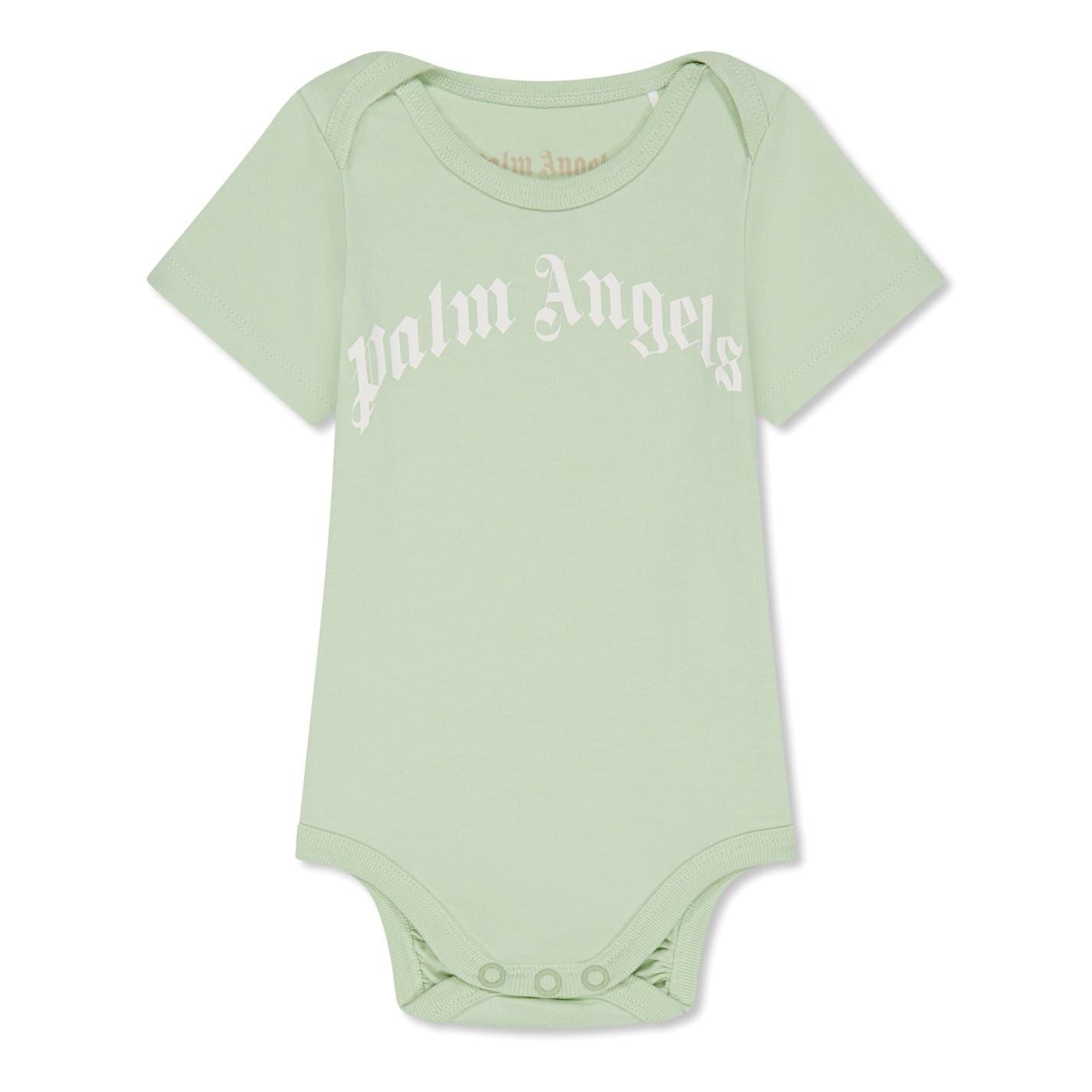 Palm Angels Crew Neck Regular Fit Bodysuit