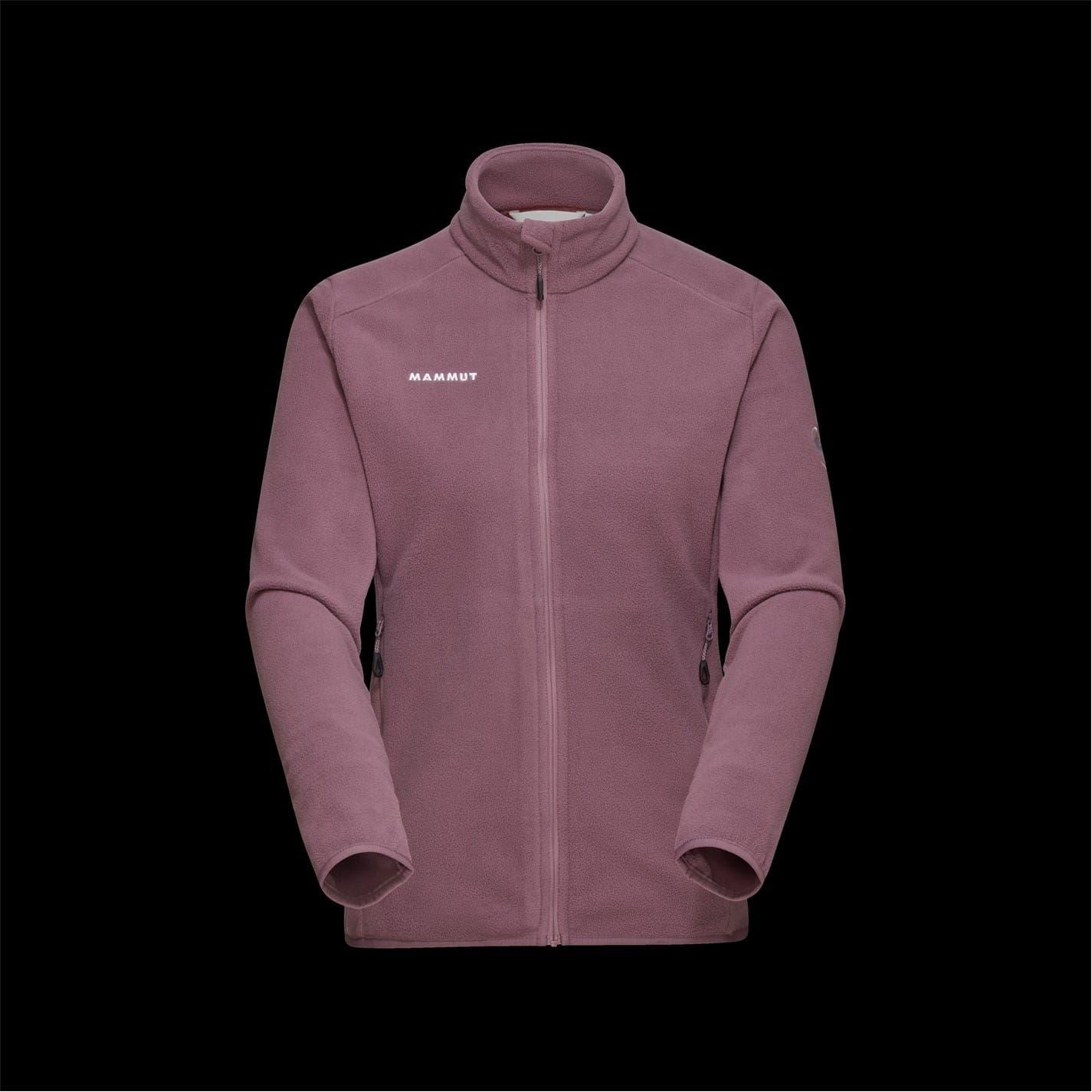 Mammut Innom Solid Patterned Full Zipper Ribbed Cuff Jacket