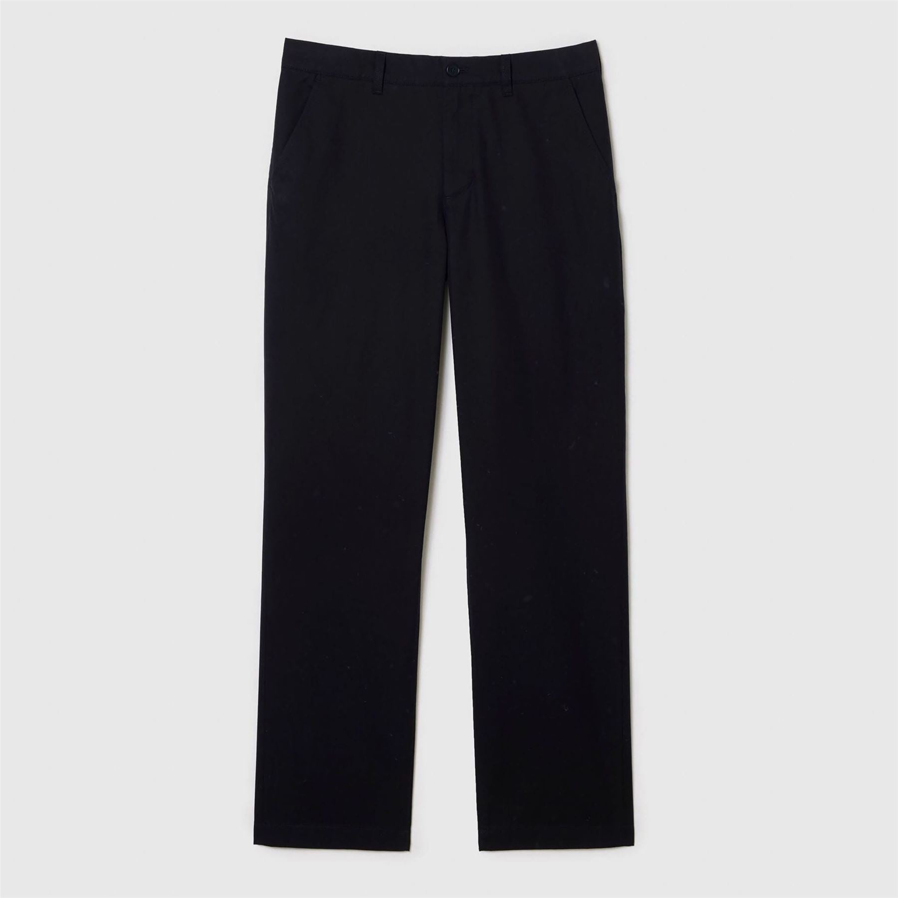 Lacoste Straight-Fit Cotton Twill Pants