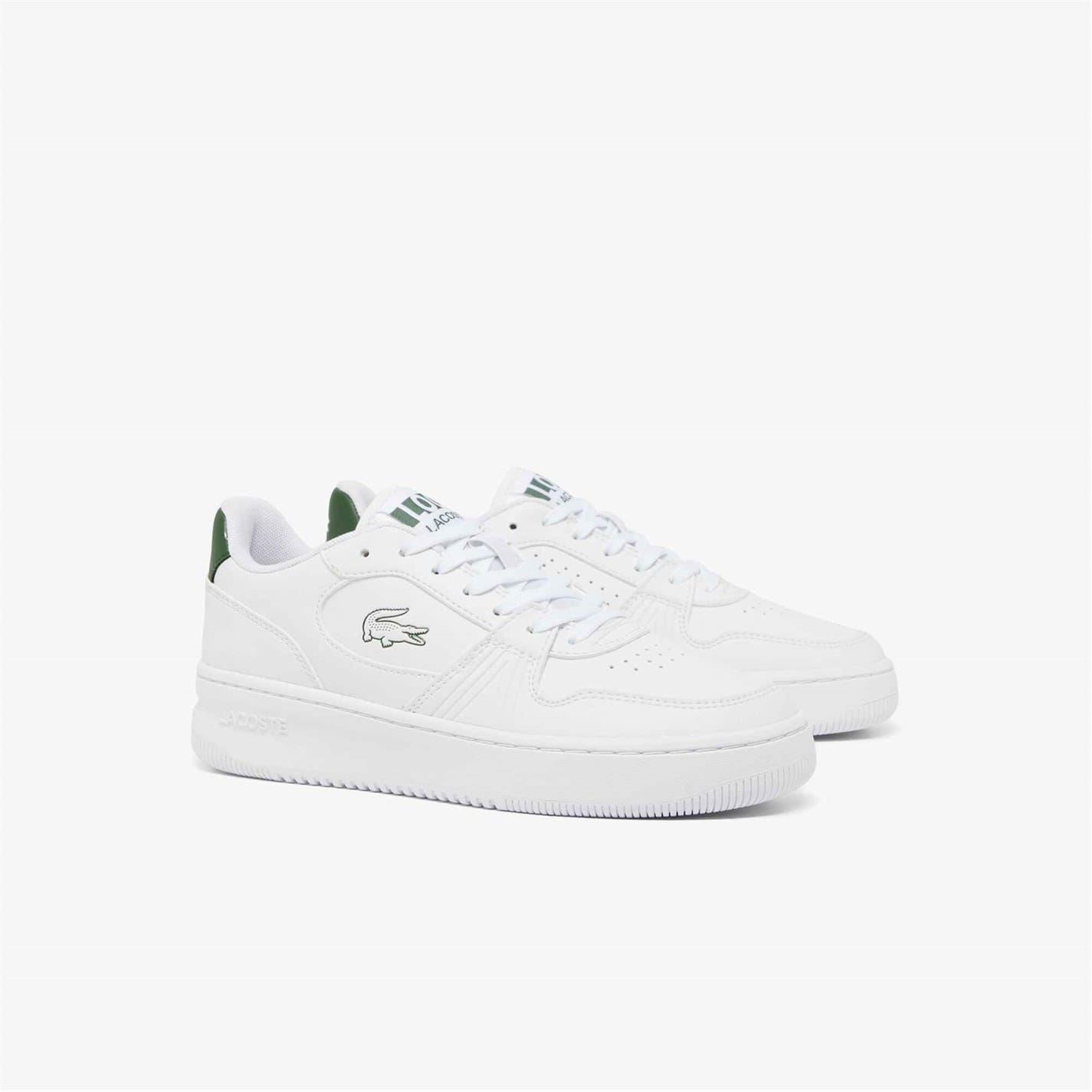 Lacoste Junior Clip Set Crocodile Print Trainers