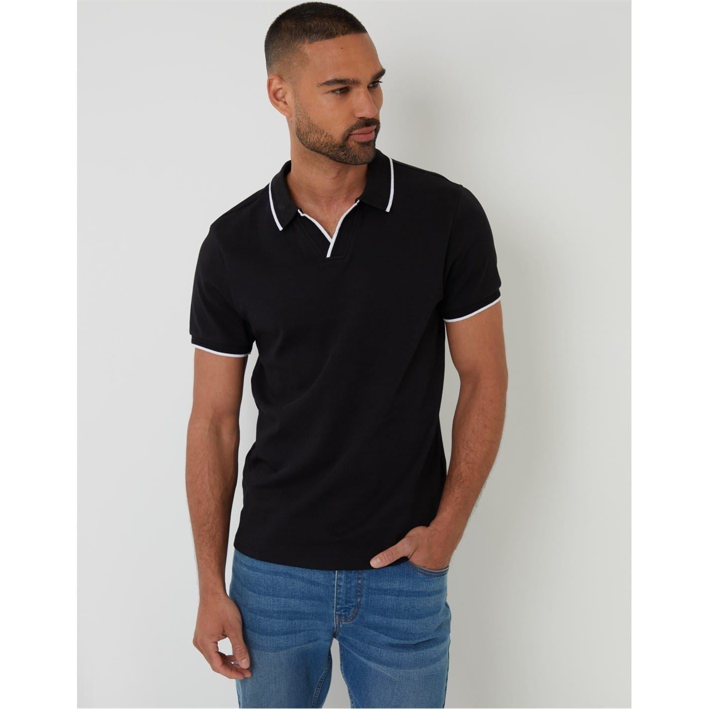 Threadbare Polo Marriage Regular Fit Short Sleeve Shirt