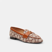 Coach Sculpted Round Toe Penny Loafers