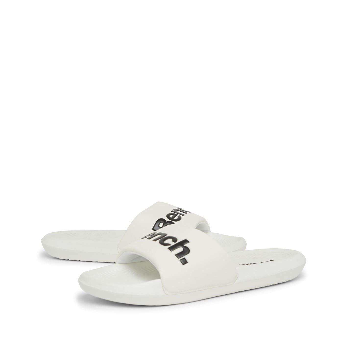 Bench Cruise Logo Print Open Toe Slides