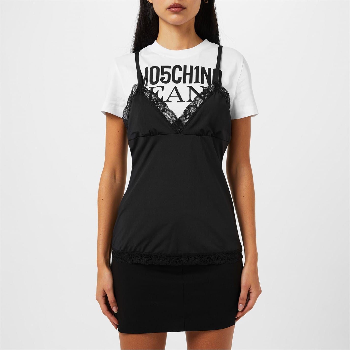Moschino Crew Neck Regular Fit T-Shirt