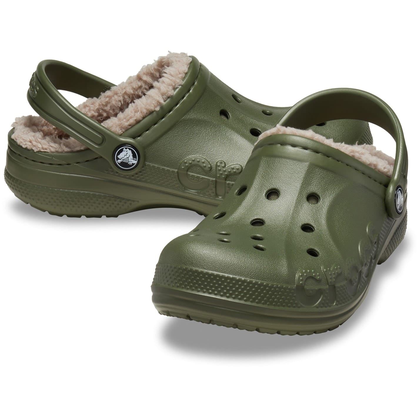 Crocs Baya Lined Shuv Clogs for Children