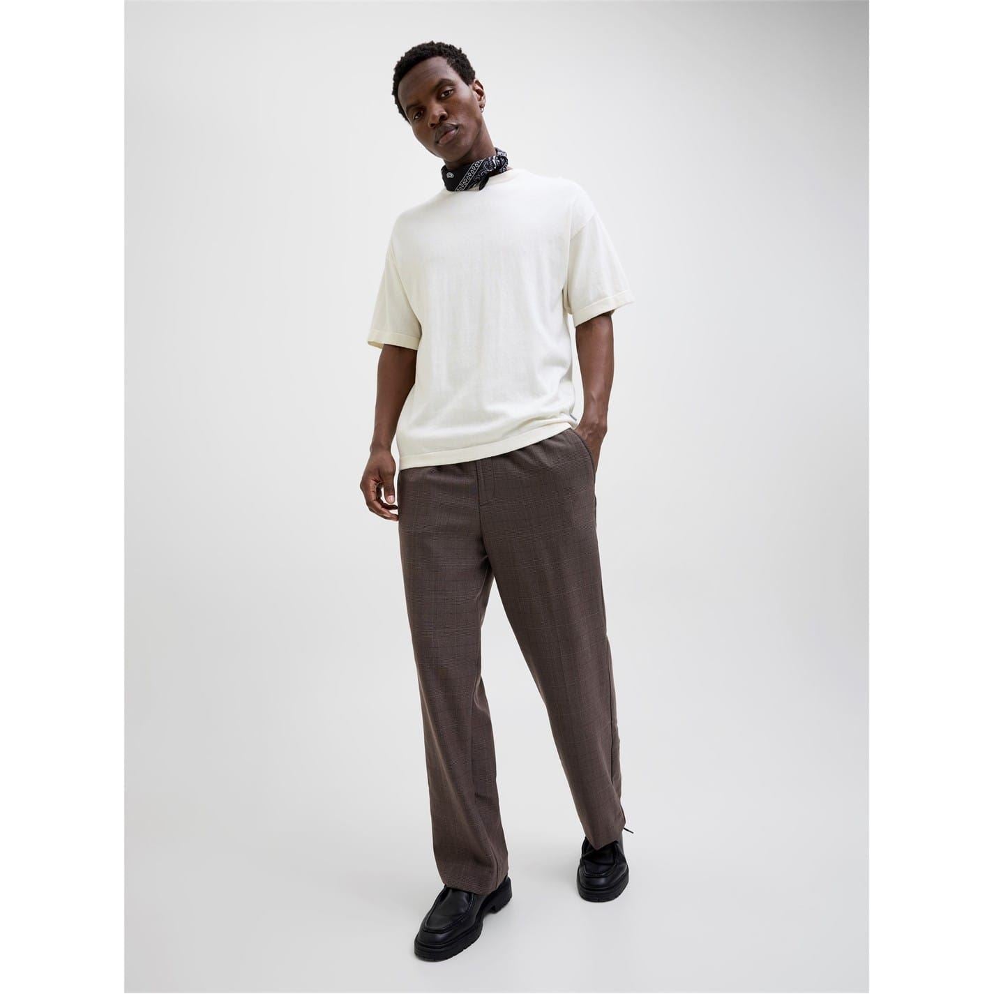 Jack and Jones Bill Stripe Wide Leg Joggers