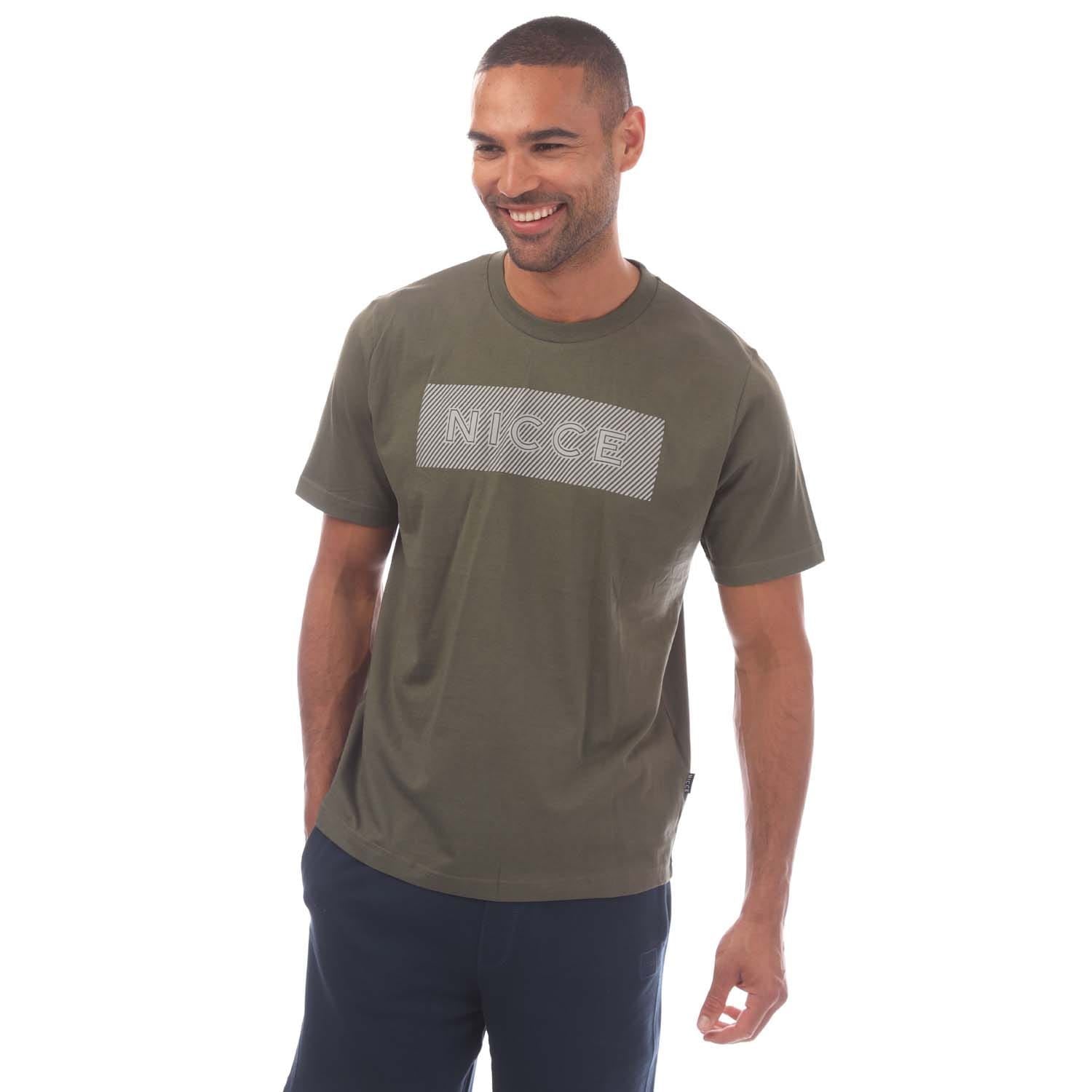 NICCE Mens Alttio Logo T-Shirt