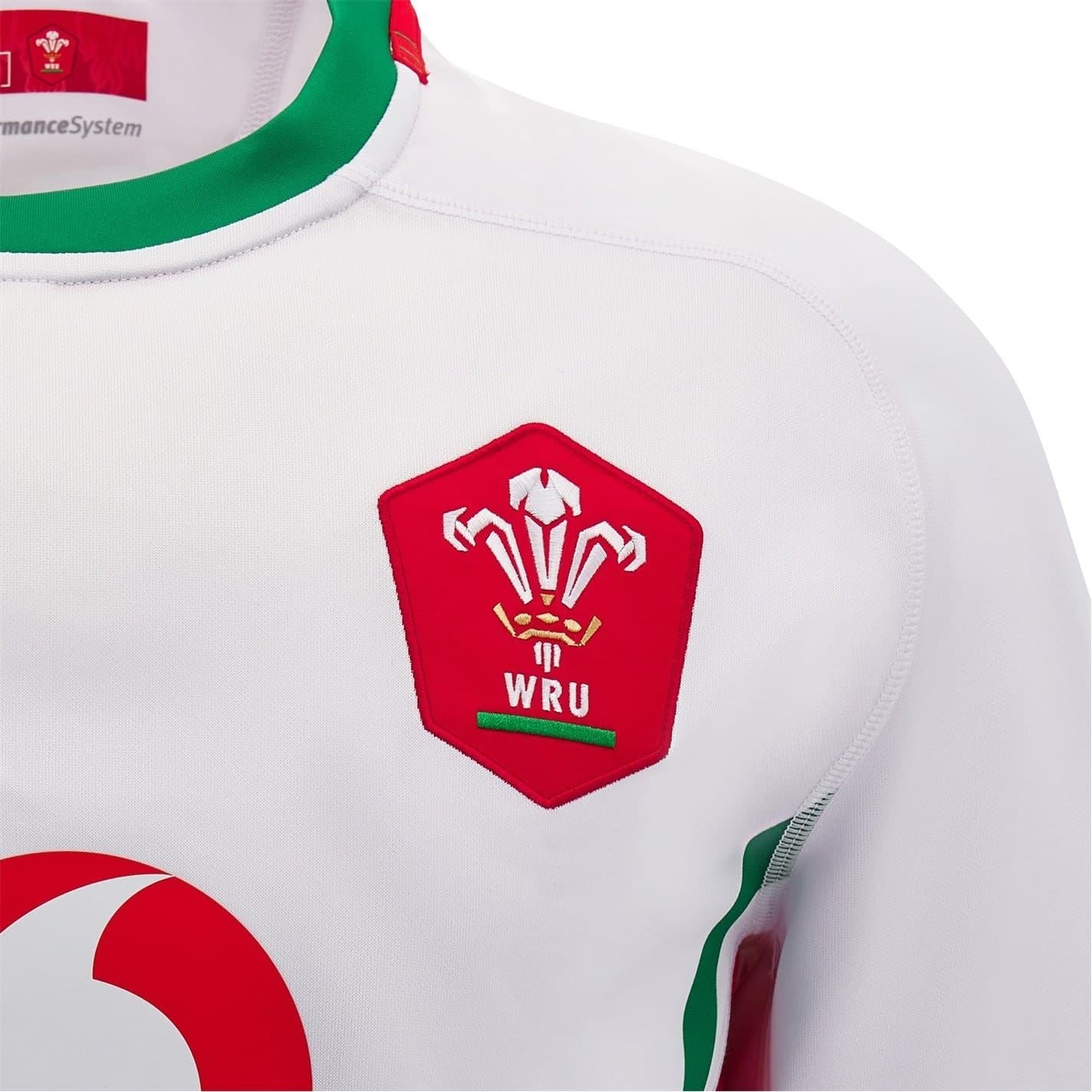 Macron Womens Welsh Rugby Union Away Shirt 2024