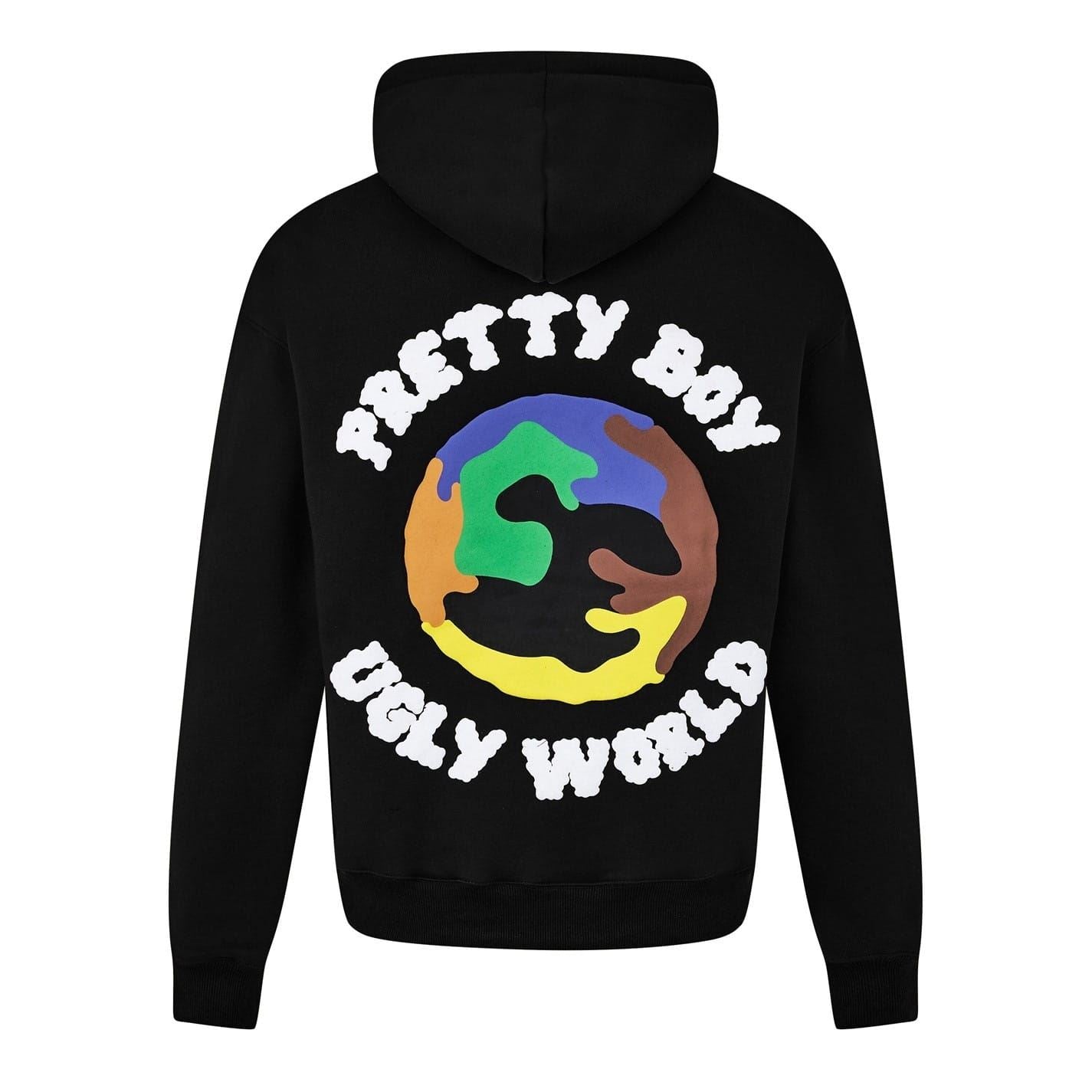 Pretty Boy Ugly World World Hoodie