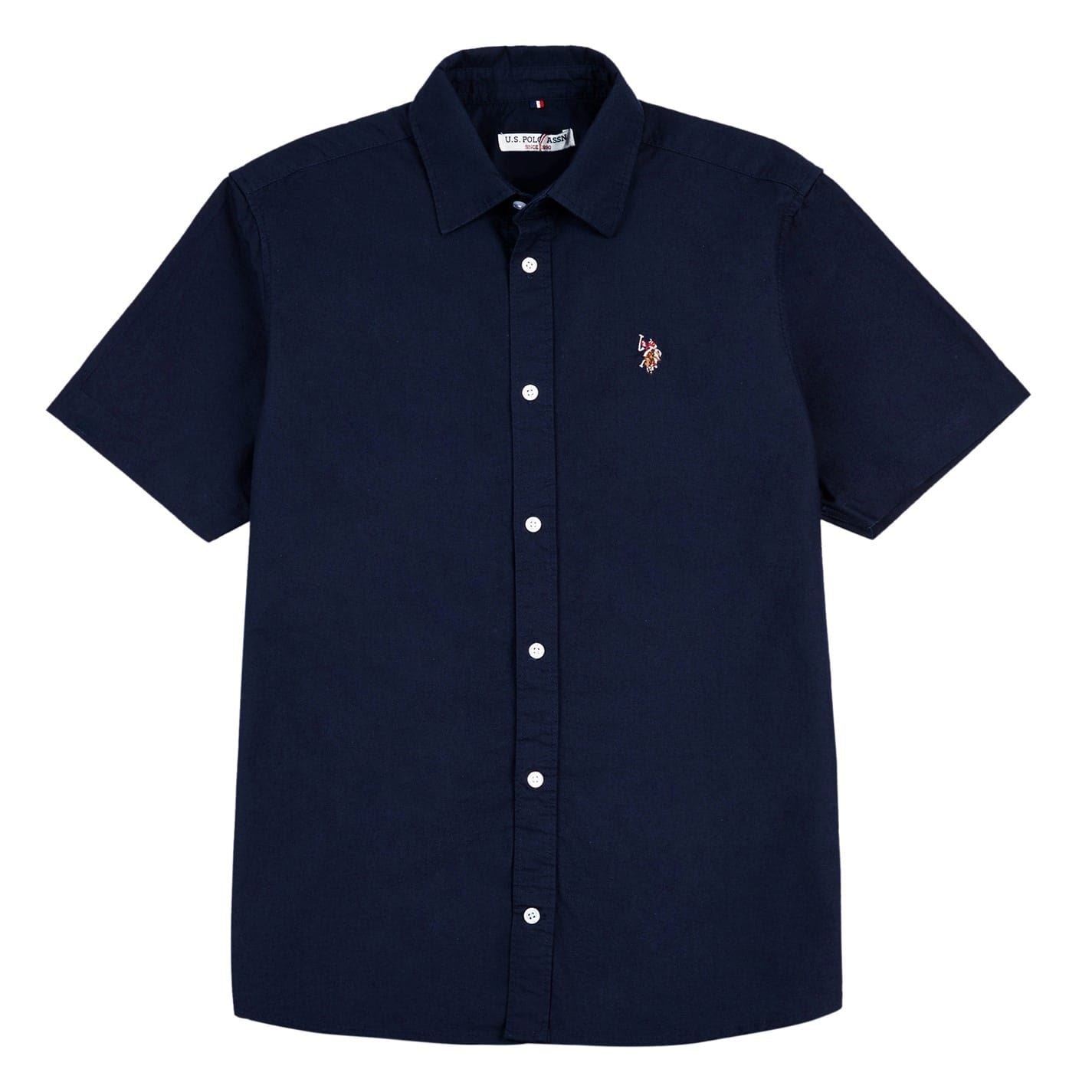 US Polo Assn Mens Polo Oxford Short Sleeve Shirt