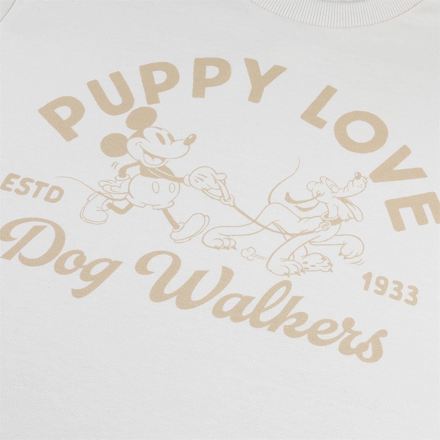 Disney Mickey Mouse Graphic Crew Neck Sweater