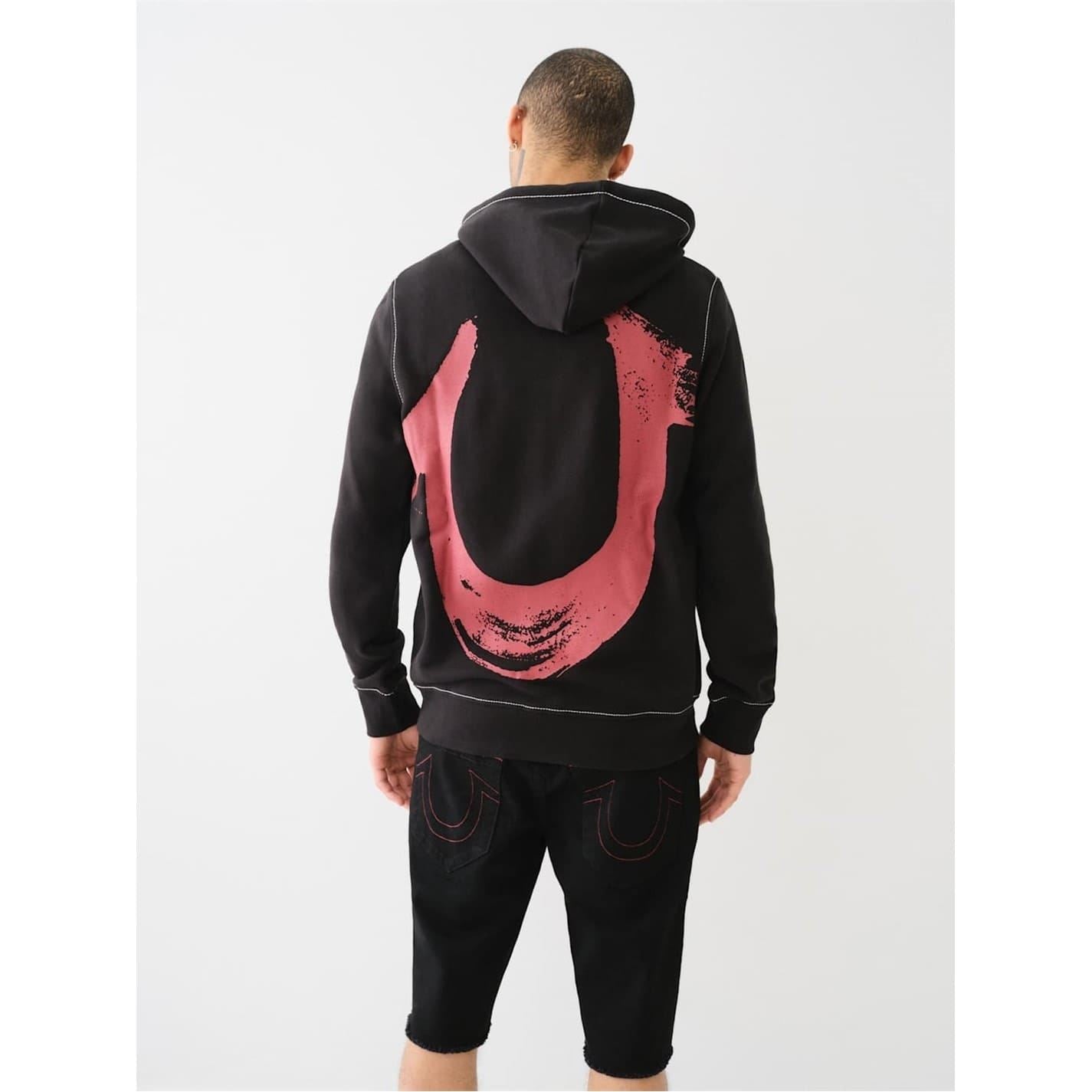 True Religion Big T Horseshoe Straight Leg Joggers