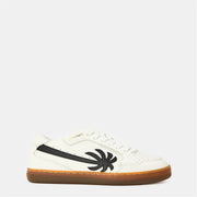 Palm Angels Palm Logo Print Low Top Lace-Up Sneakers