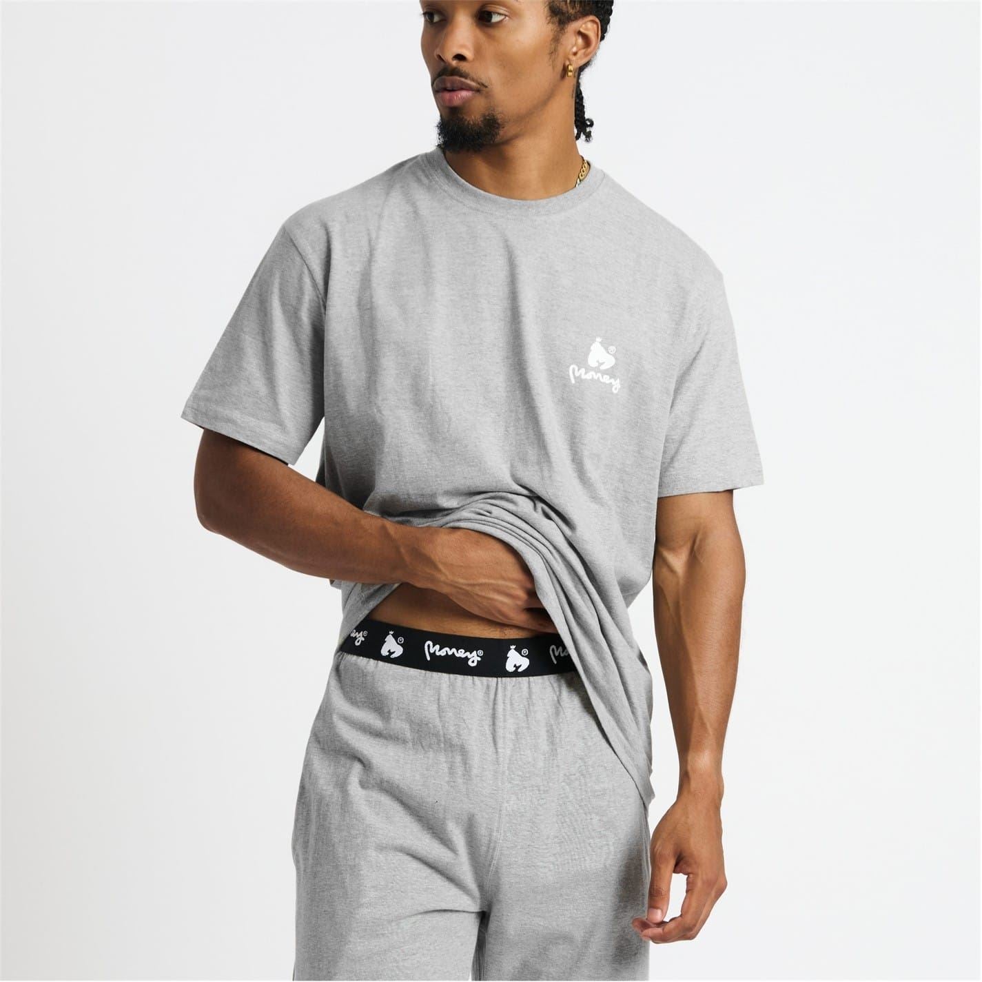 Money Combo Logo Long Lounger Twin Set