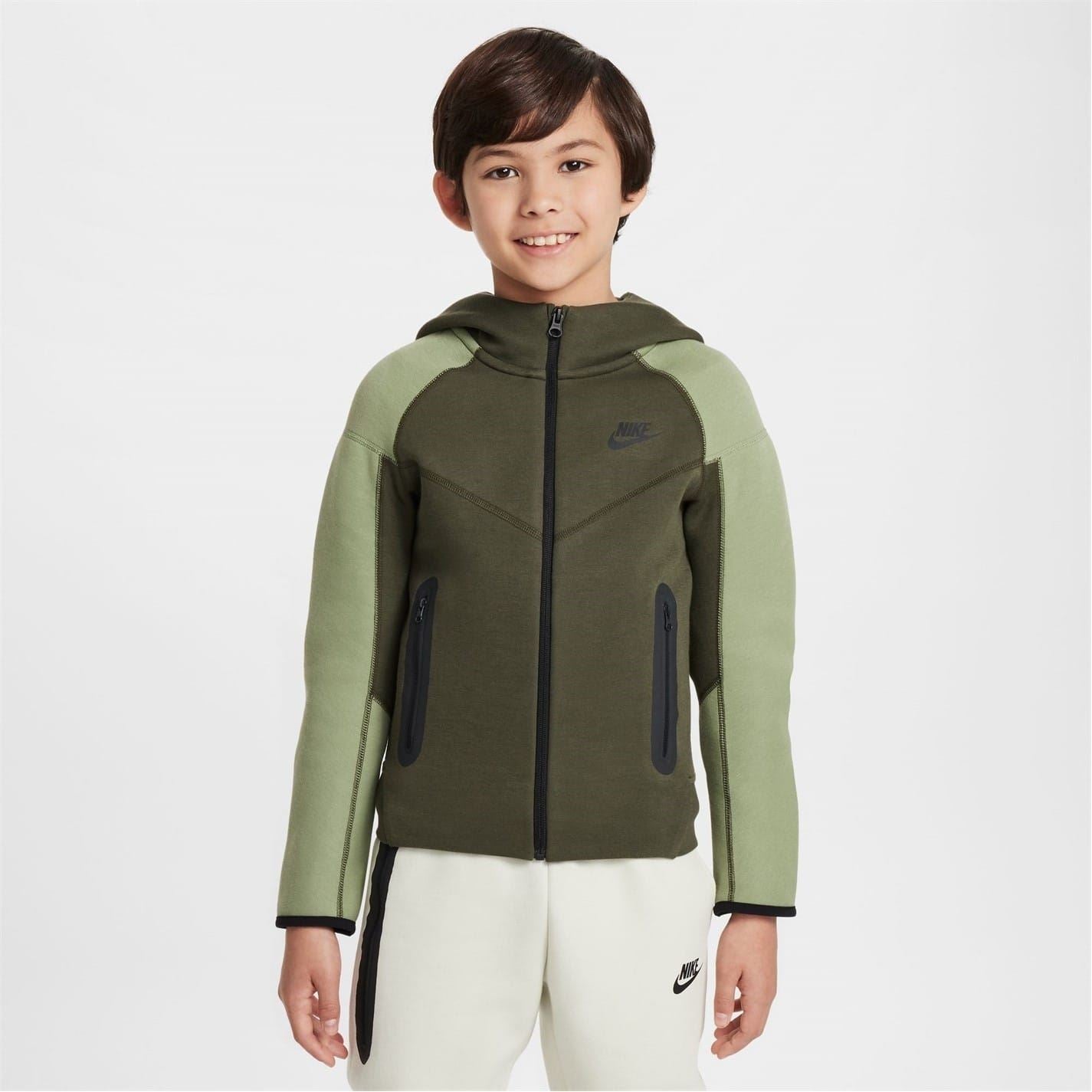 Nike Sportswear Tech Fleece Full Zip Hoodie Juniors