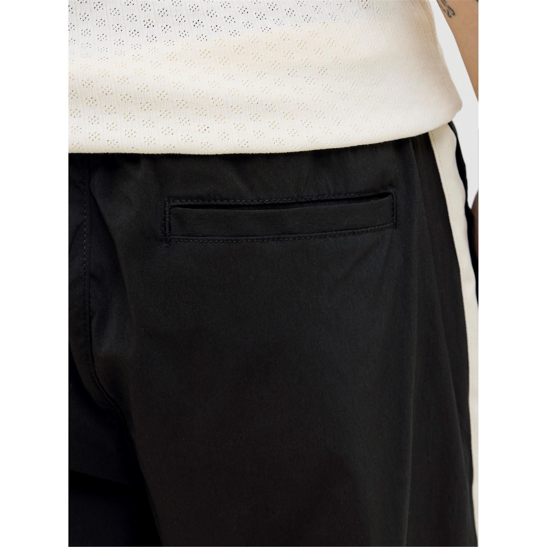 Jack and Jones Owen Stripe Patterned Wide Leg Joggers