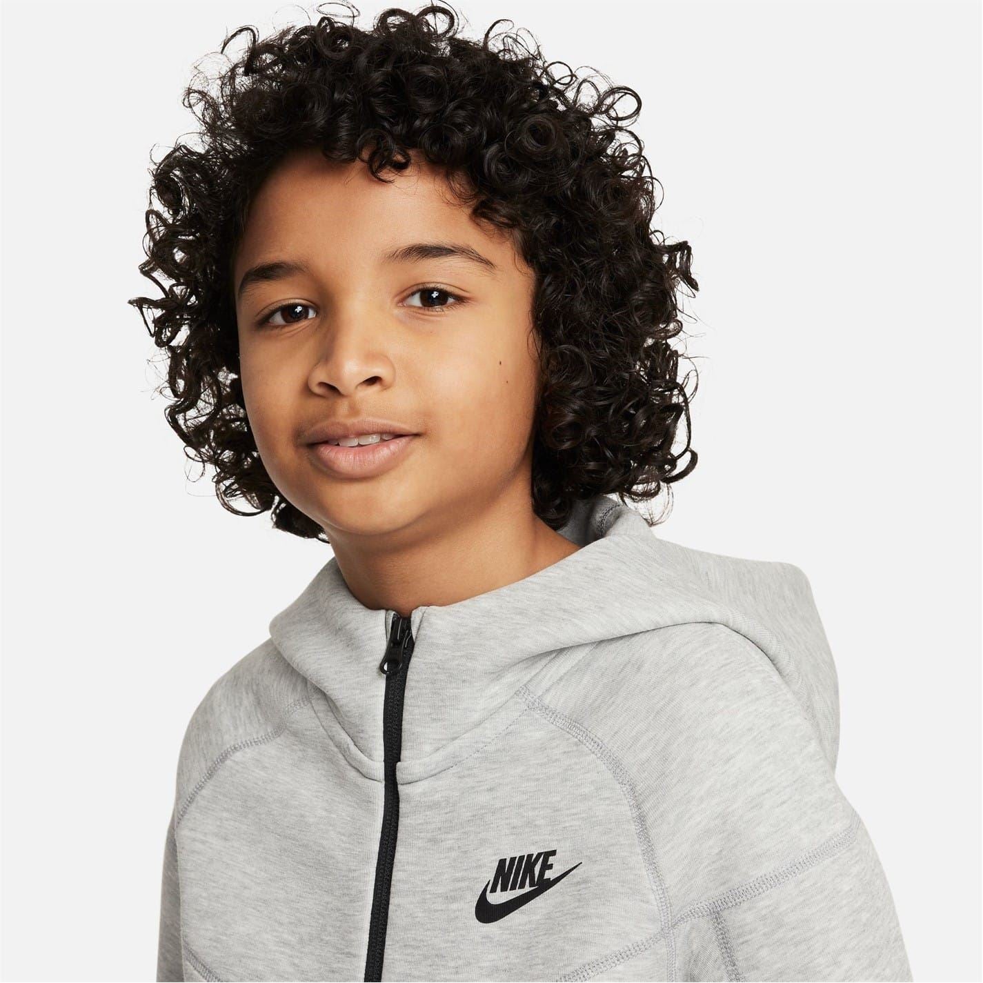 Nike Sportswear Tech Fleece Full Zip Hoodie Juniors