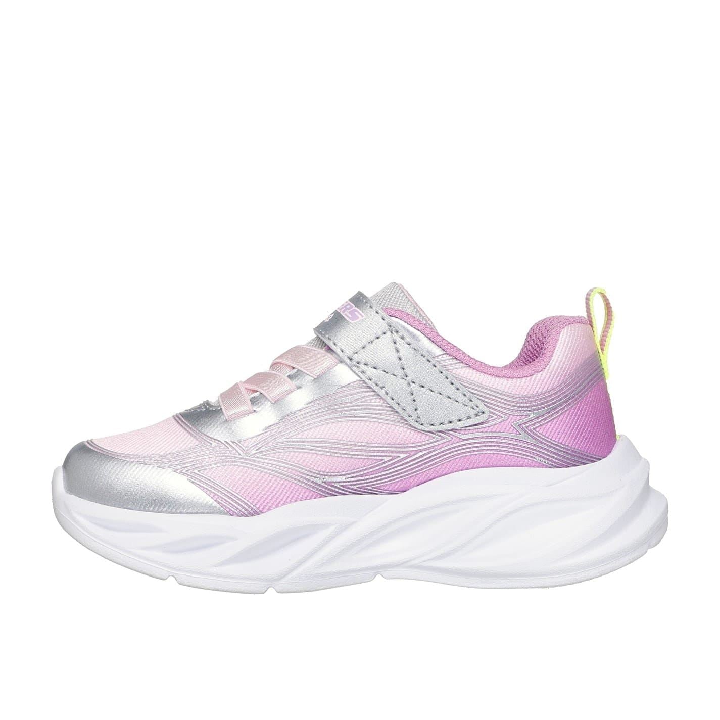 Skechers Cosmic Glow Metallic Light Up Toe Sneakers
