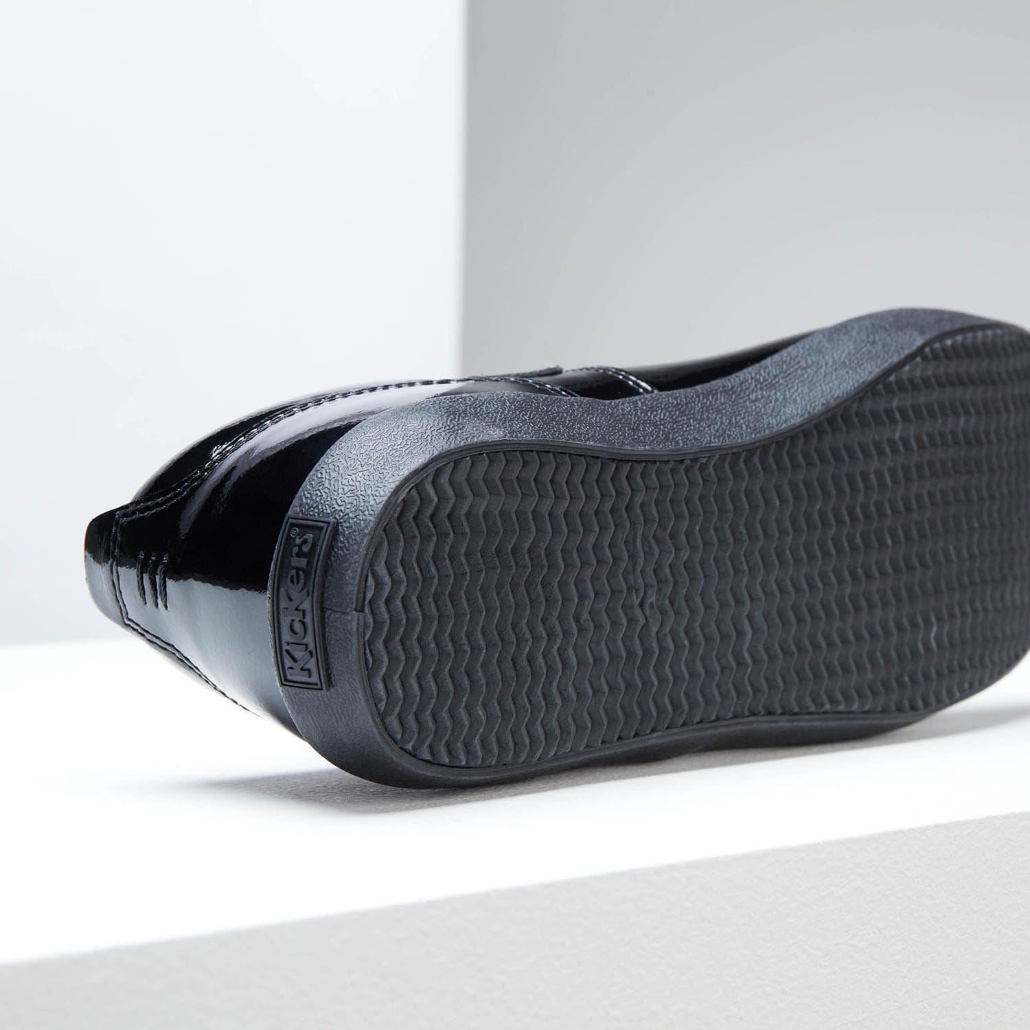 Kickers Kariko T Bar Patent Shoe