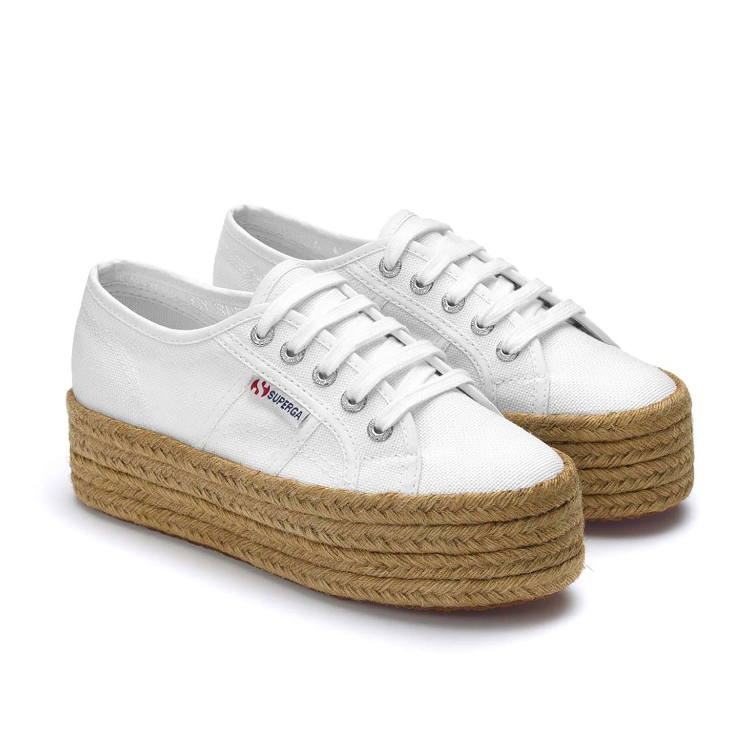Superga 2790 Rope Platform Lace-Up Trainers