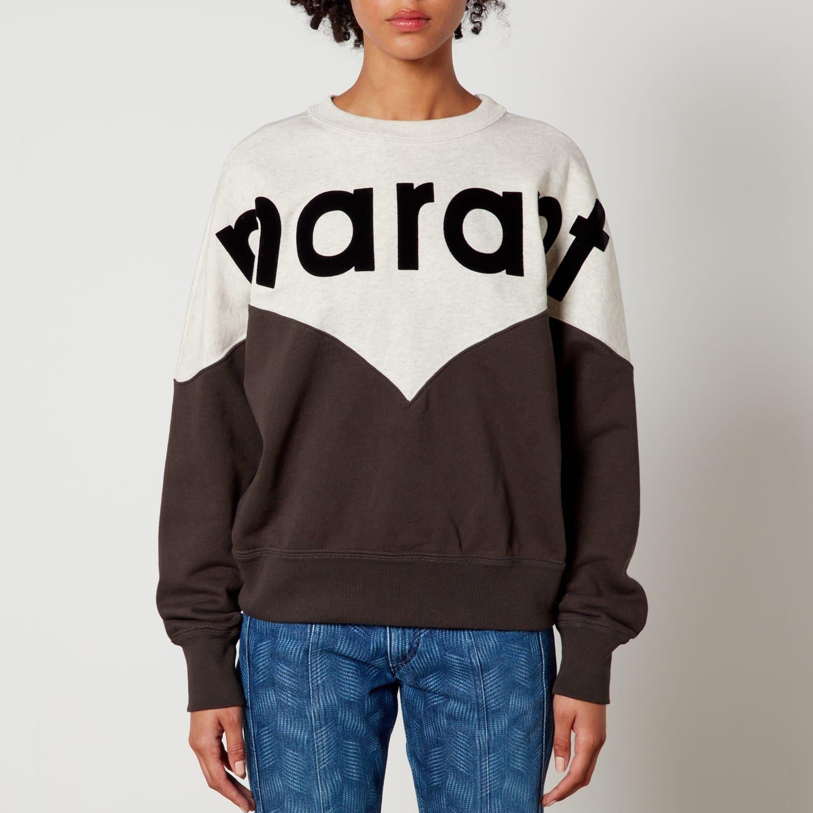 Marant Etoile Houston Bi Colour Logo Sweatshirt