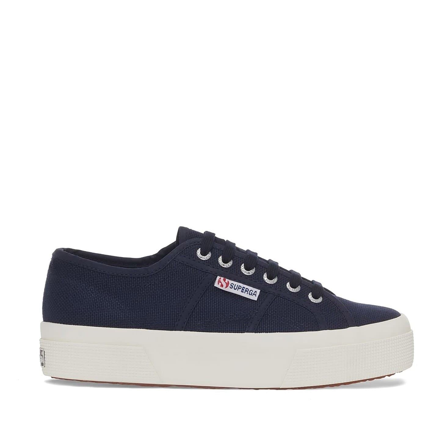 Superga 2740 Platform Canvas Low Top Sneakers