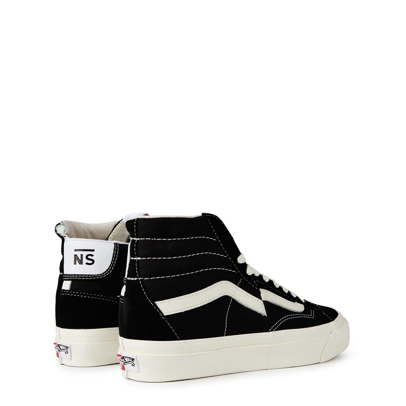 Vans Clash The Wall Hi Top Canvas Trainers
