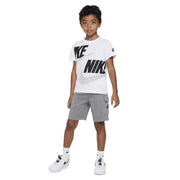 Nike Wordmark Crew Neck Short Sleeve T-Shirt and Cargo Short Set