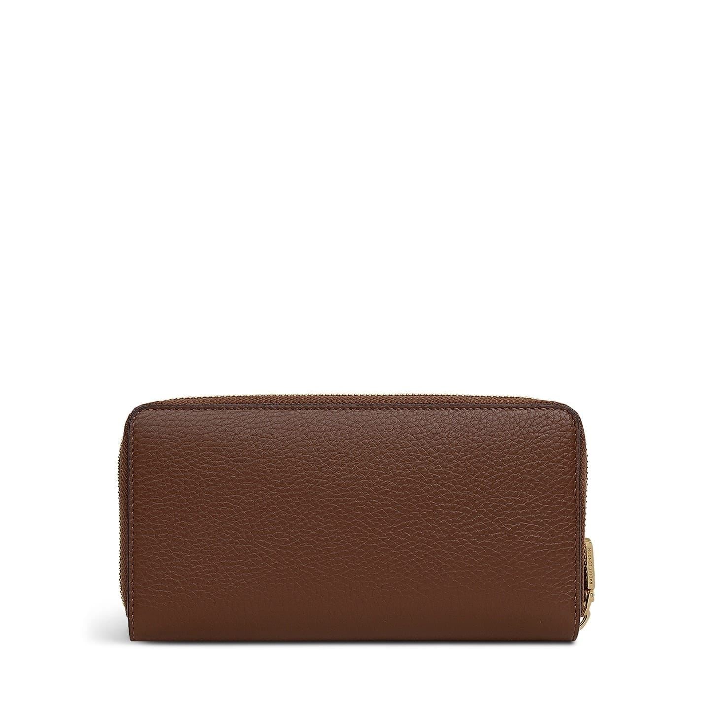 Radley Womens Leather Zip Around Purse