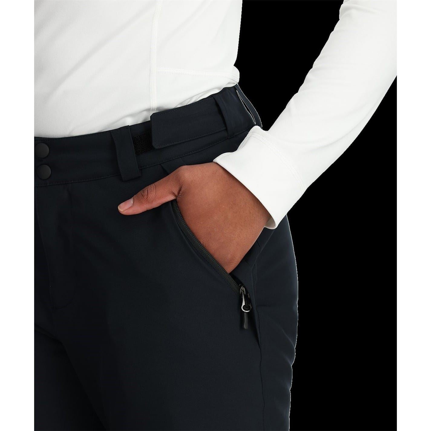 Spyder Regular Fit Solid Patterned Ski Pants