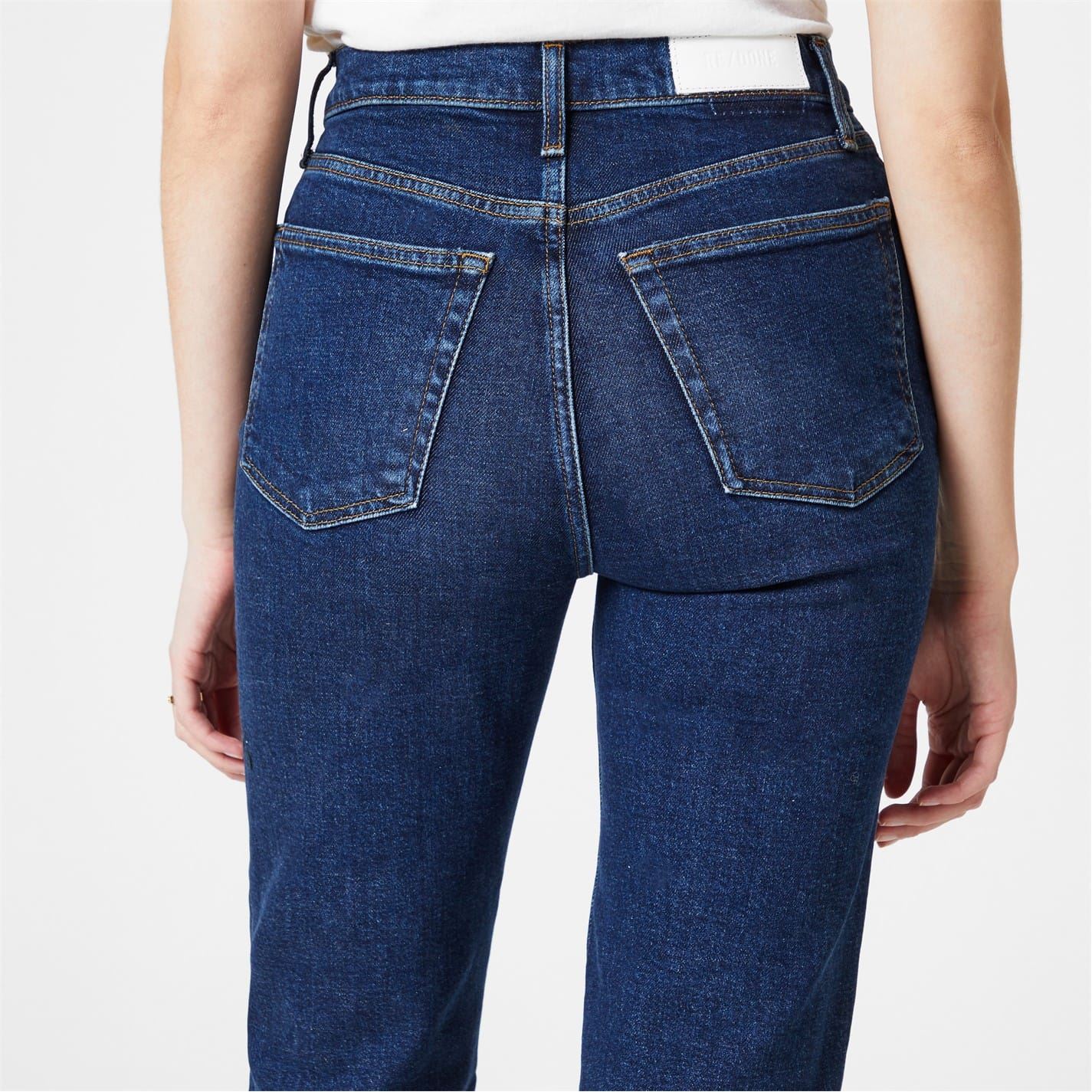 Redone 70s Stove Pipe Jeans
