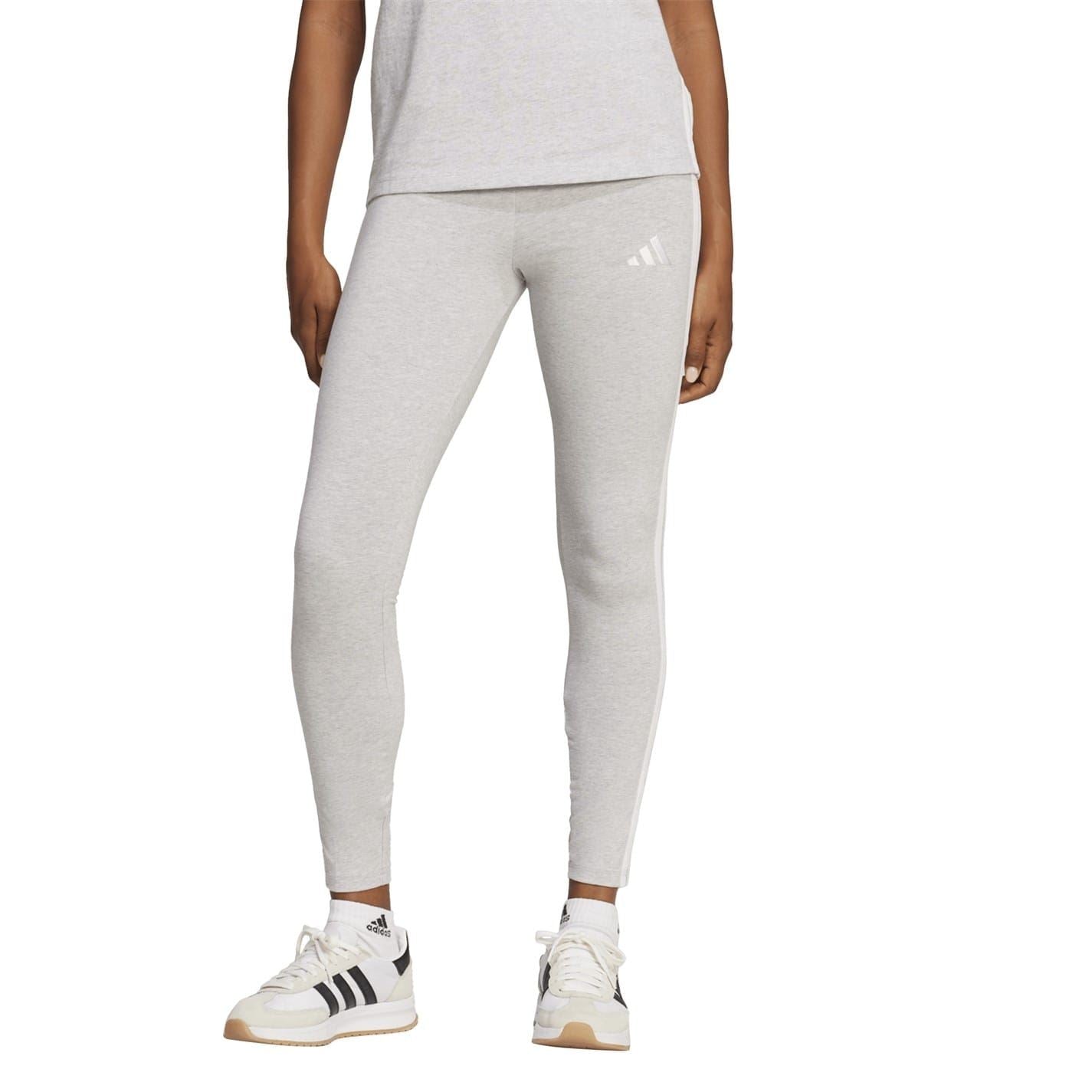 adidas Womens Essentials 3 Stripe Leggings