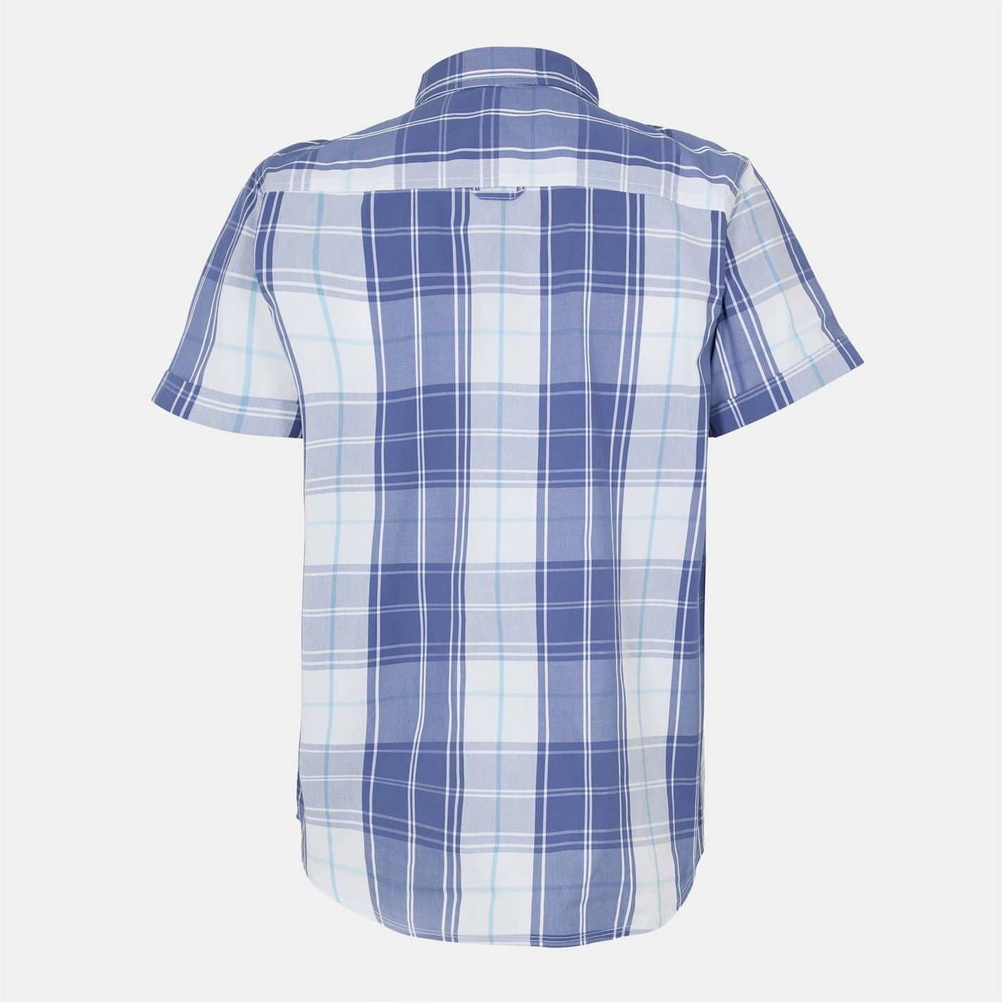 Bench Collared Neck Short Sleeve Regular Fit Shirt