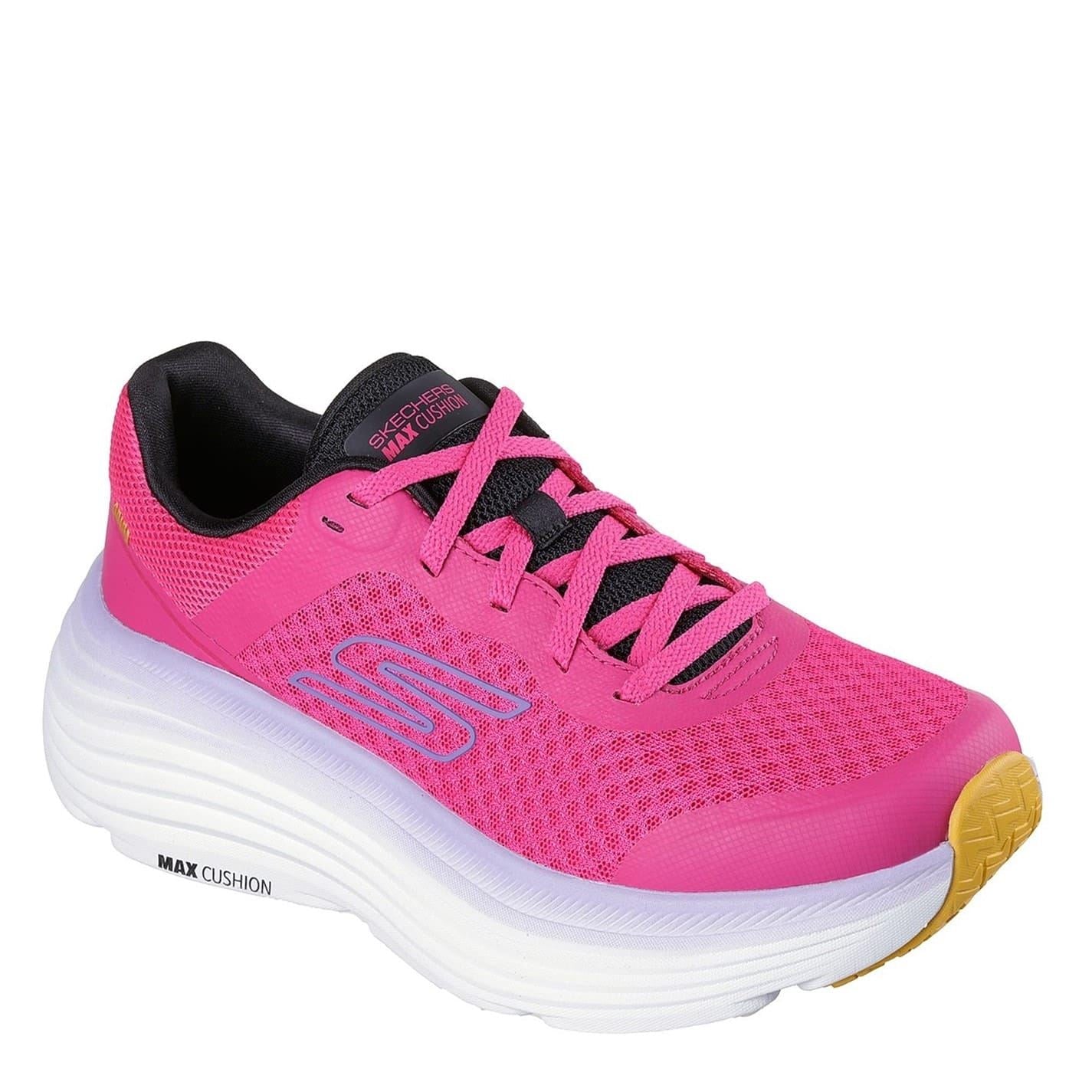 Skechers Engineered Mesh Lace Up Low Top Sneakers