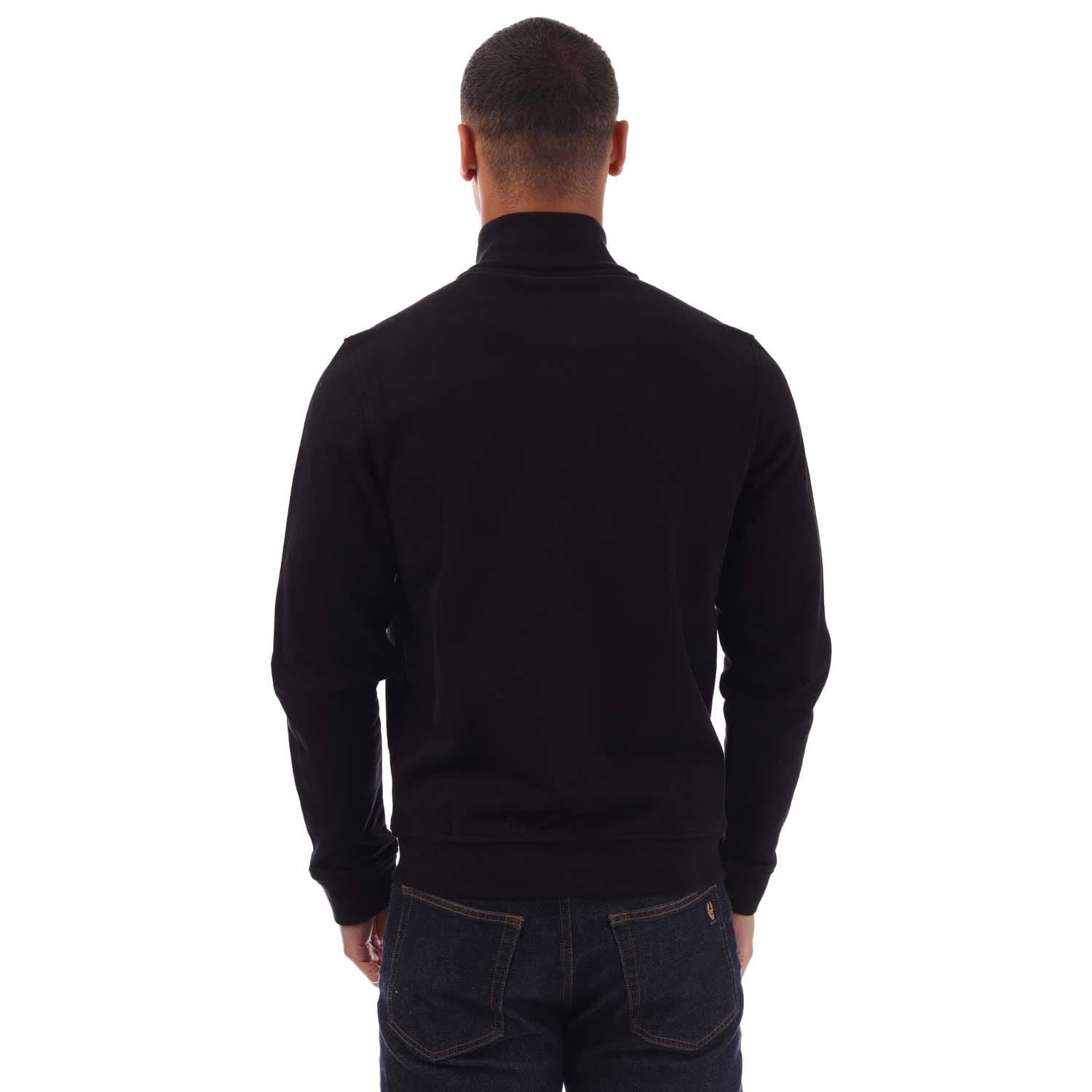 Belstaff Cotton Fleece Full Zip Sweatshirt