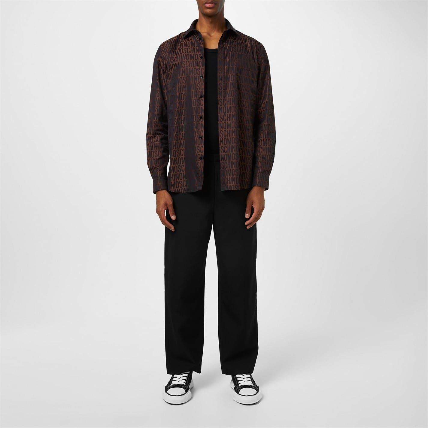 Moschino Regular Fit Long Sleeve Shirt