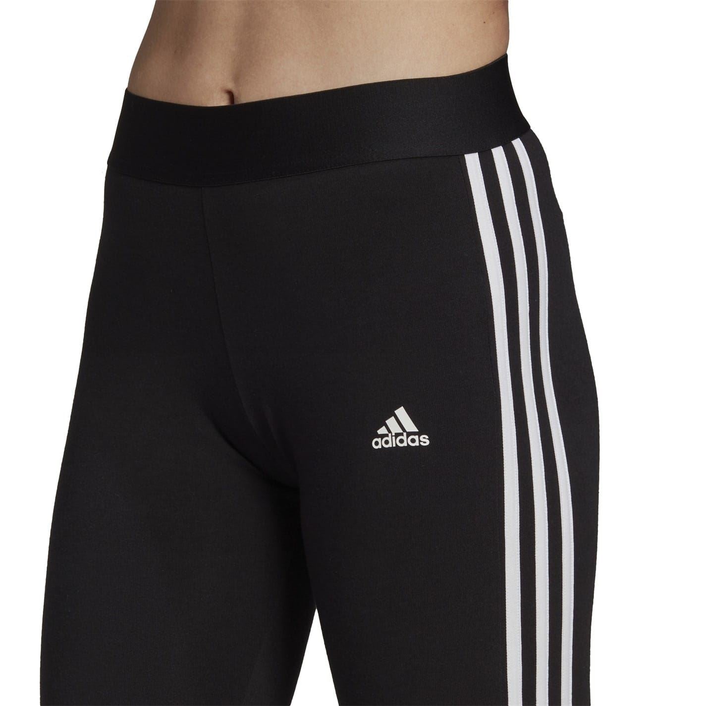 adidas Womens Essentials 3 Stripe Leggings