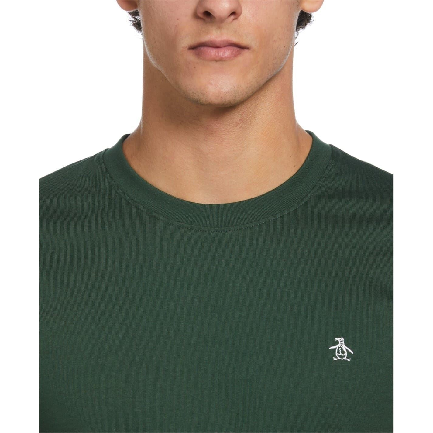Original Penguin Short Sleeve Crew Neck Logo Tee