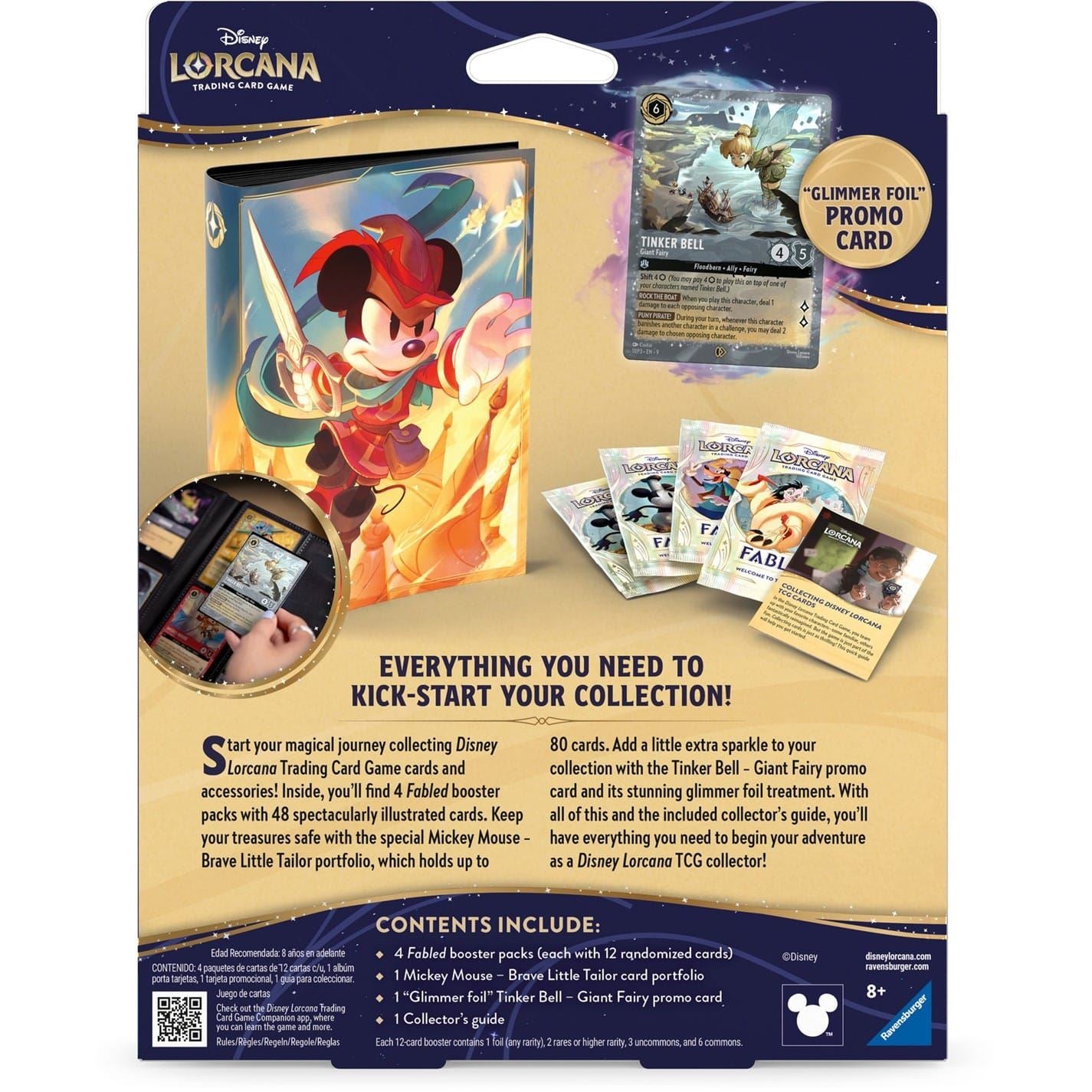 Disney Lorcana Fabled Collection Starter Set