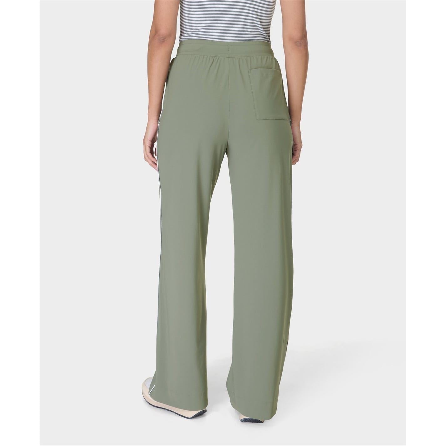 Sweaty Betty Solid Patterned Wide Leg Trousers