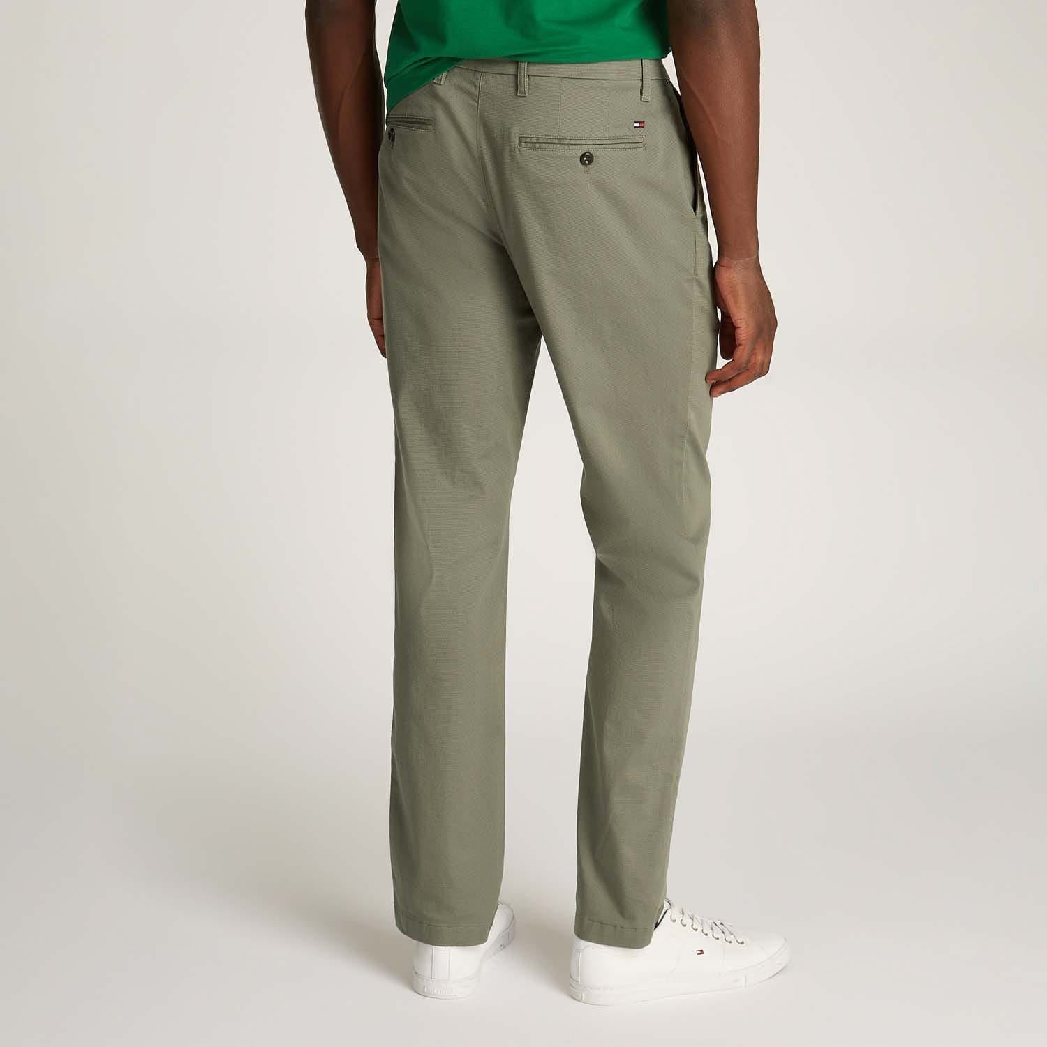 Tommy Hilfiger Denton Printed Straight-Fit Chinos