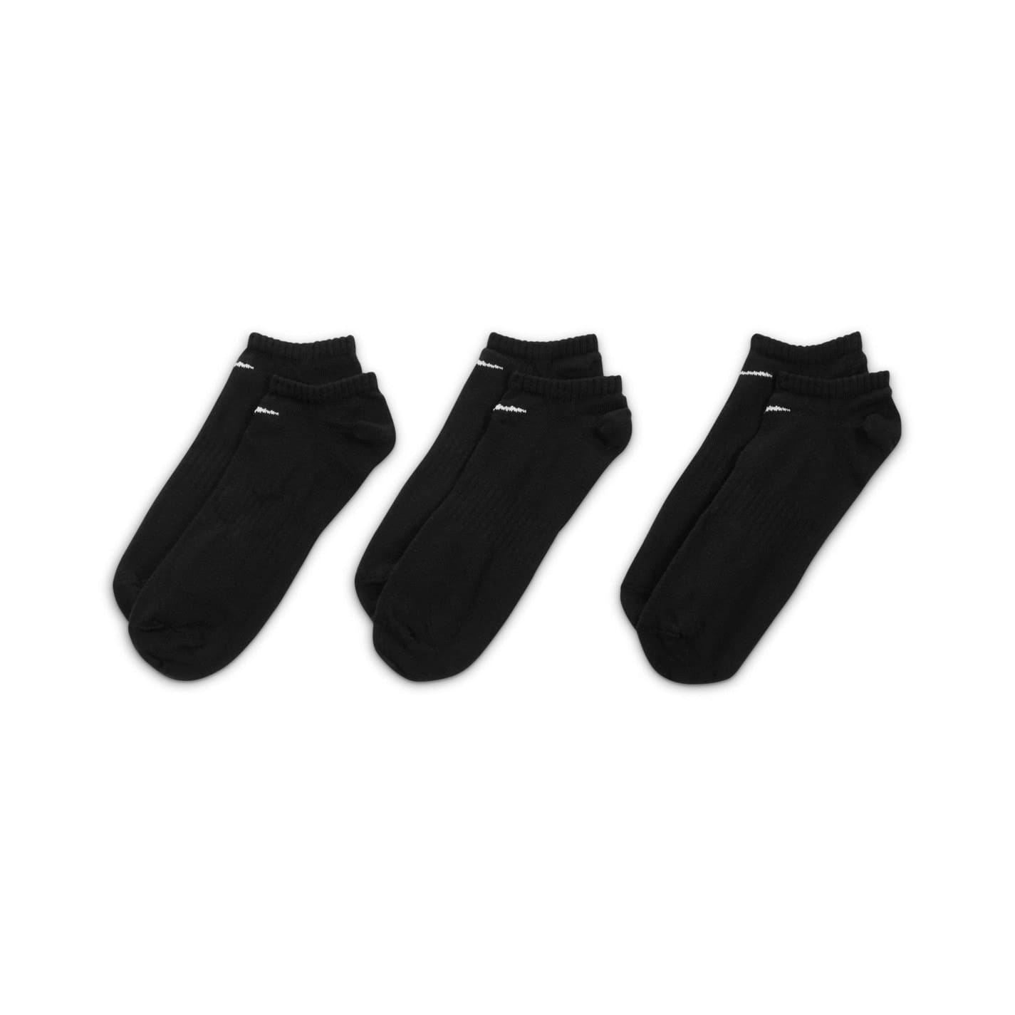 Nike 3 Pack No Show Socks Mens