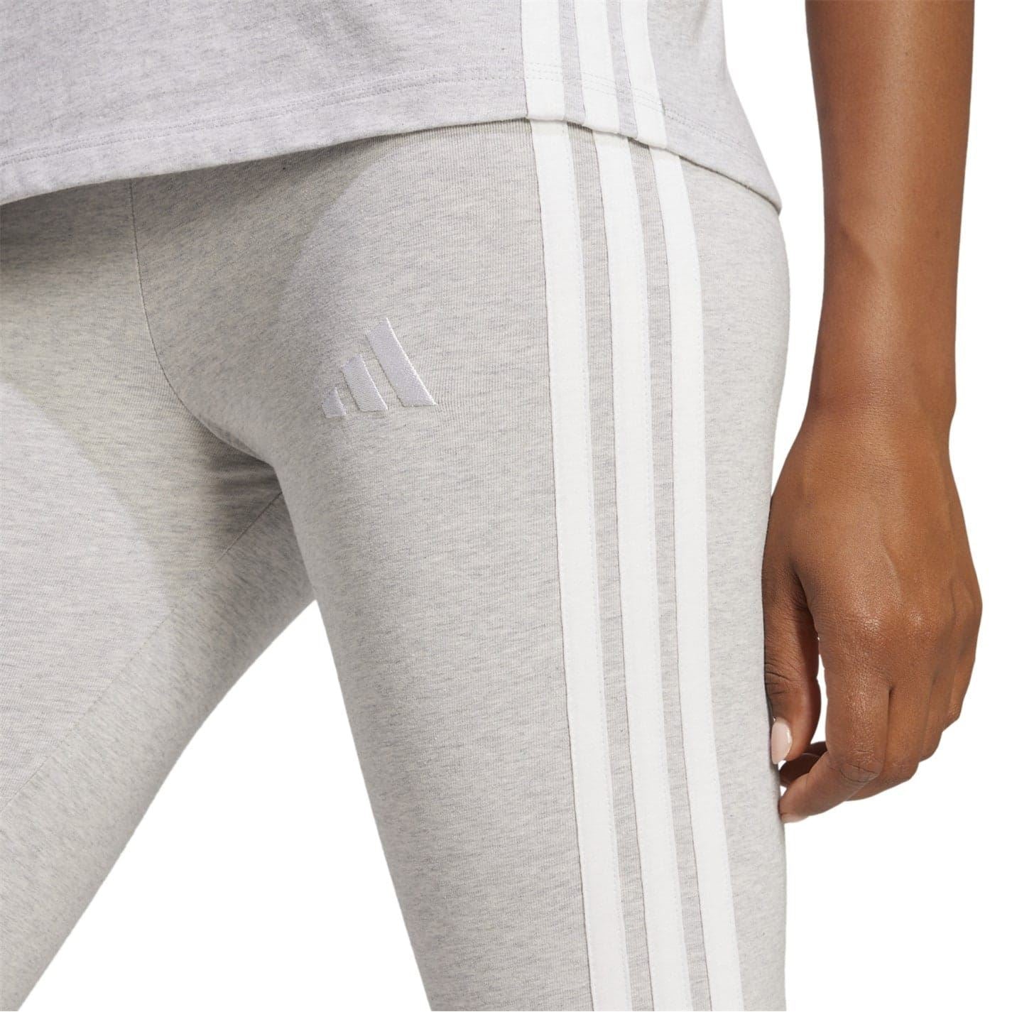 adidas Womens Essentials 3 Stripe Leggings